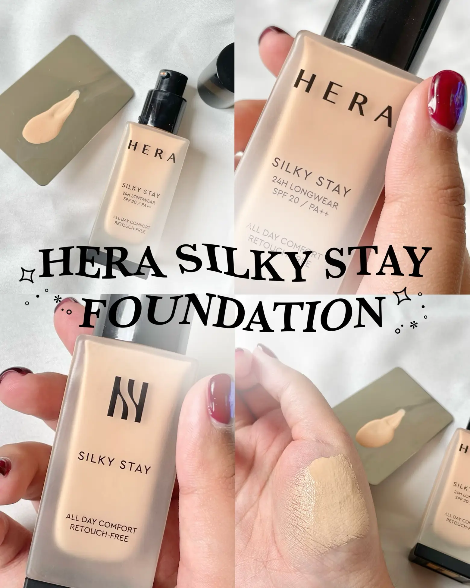 hera silk stay foundation