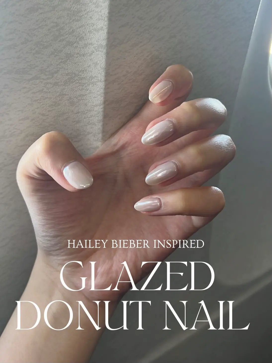 $16 hailey bieber's inspired pearl nails