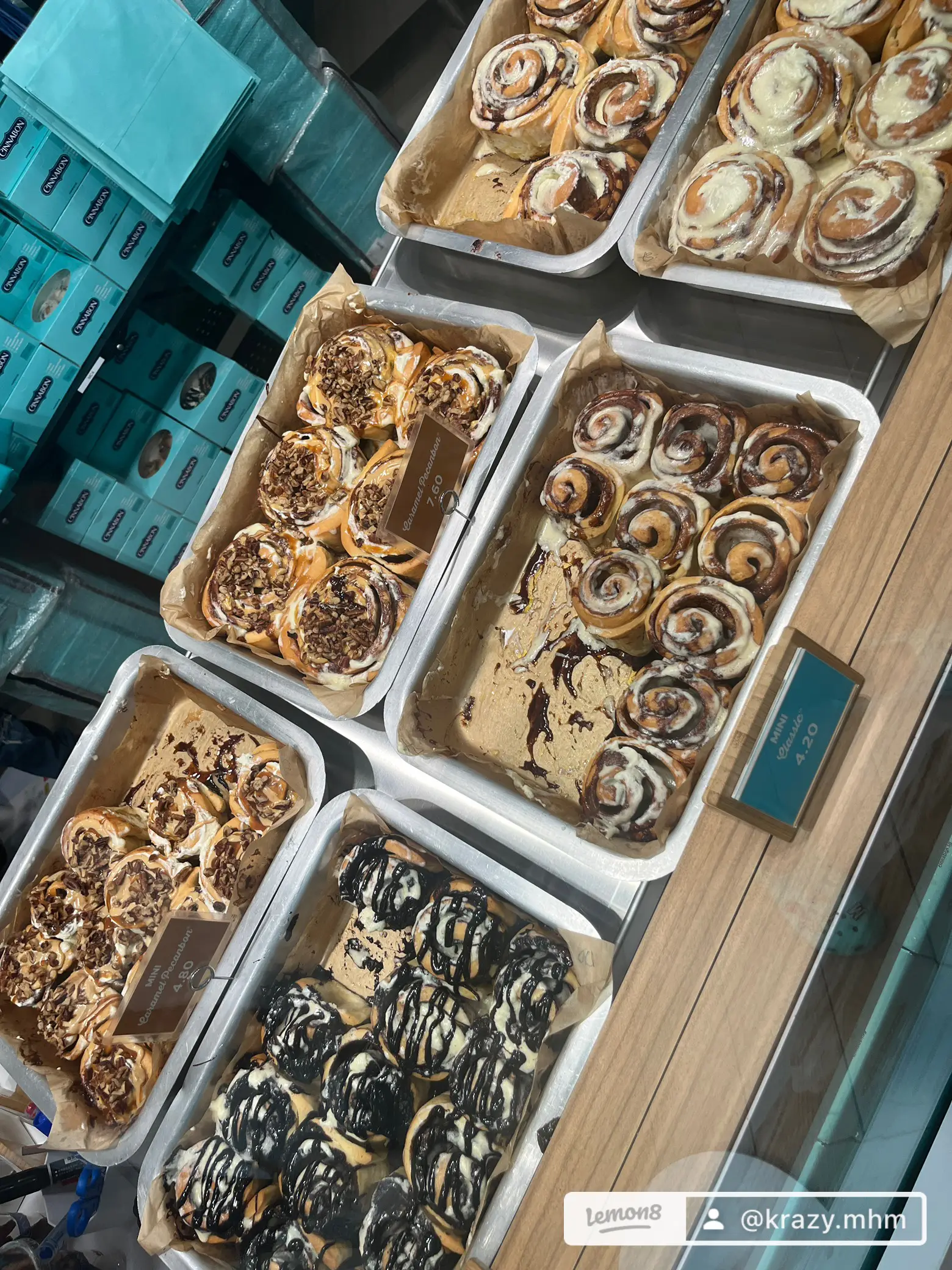 so i tried cinnabon… | Gallery posted by kym | Lemon8