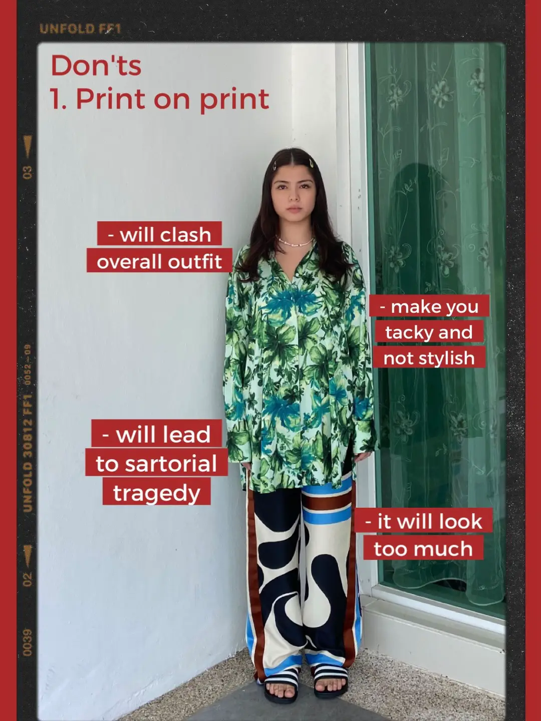 PRINTED SHIRTS DO's & DON'Ts, Galeri disiarkan oleh Faznadia