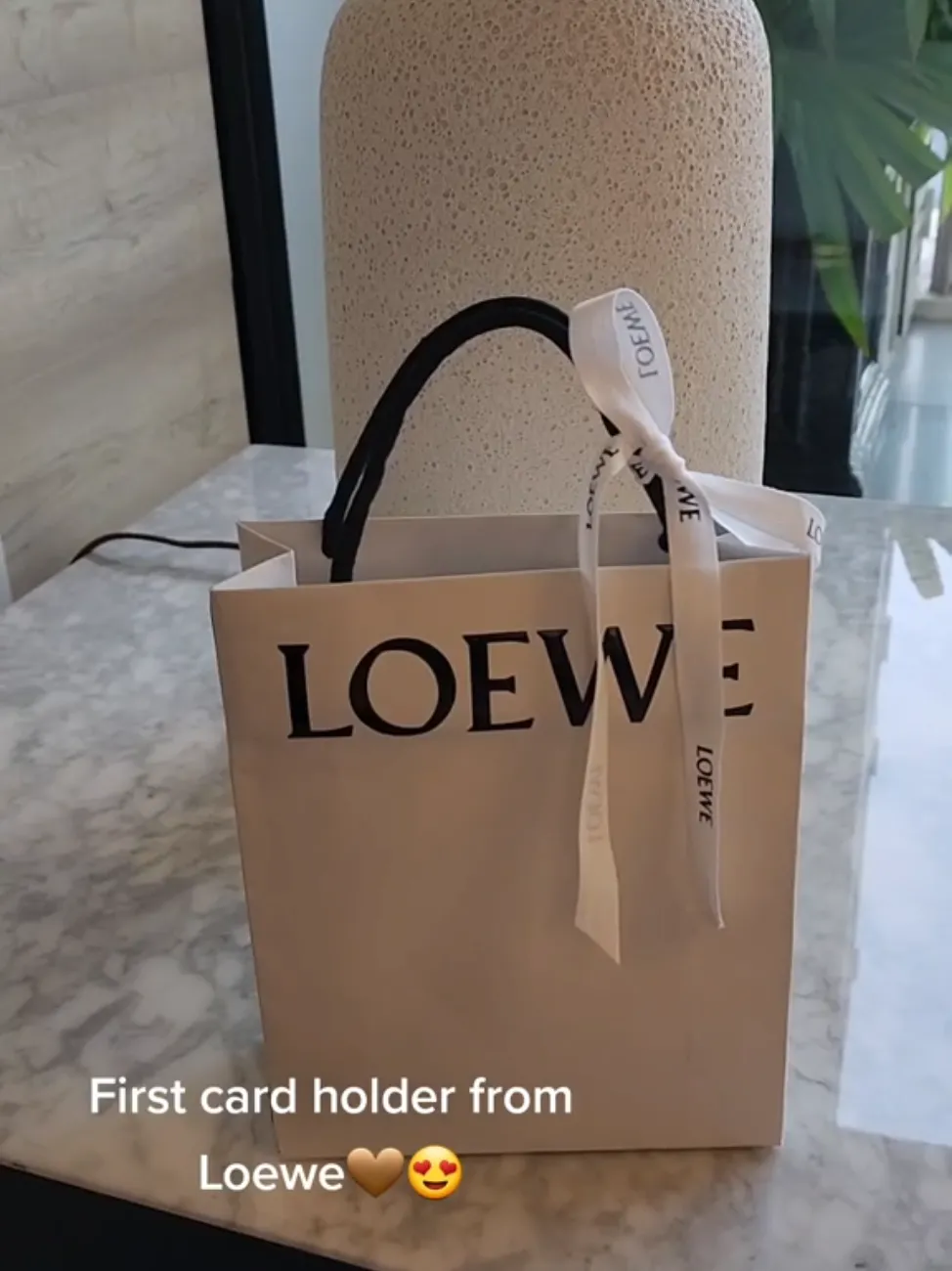 First card holder from Loewe  😍 card holder