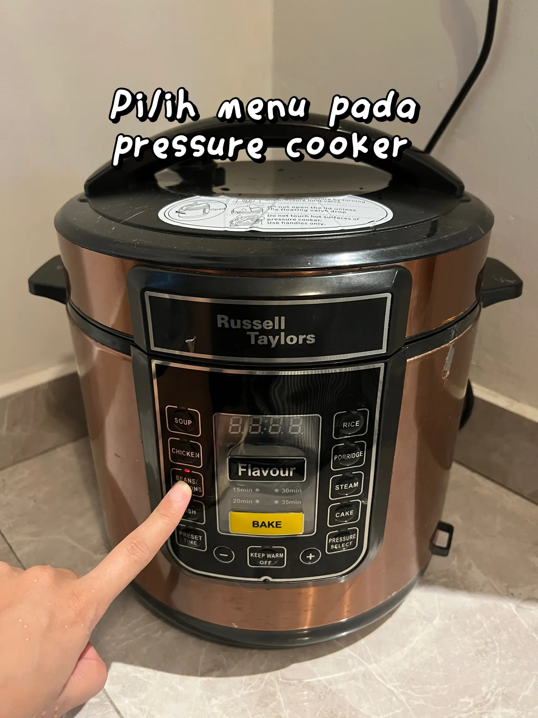 Cara guna periuk asd pressure cooker sale