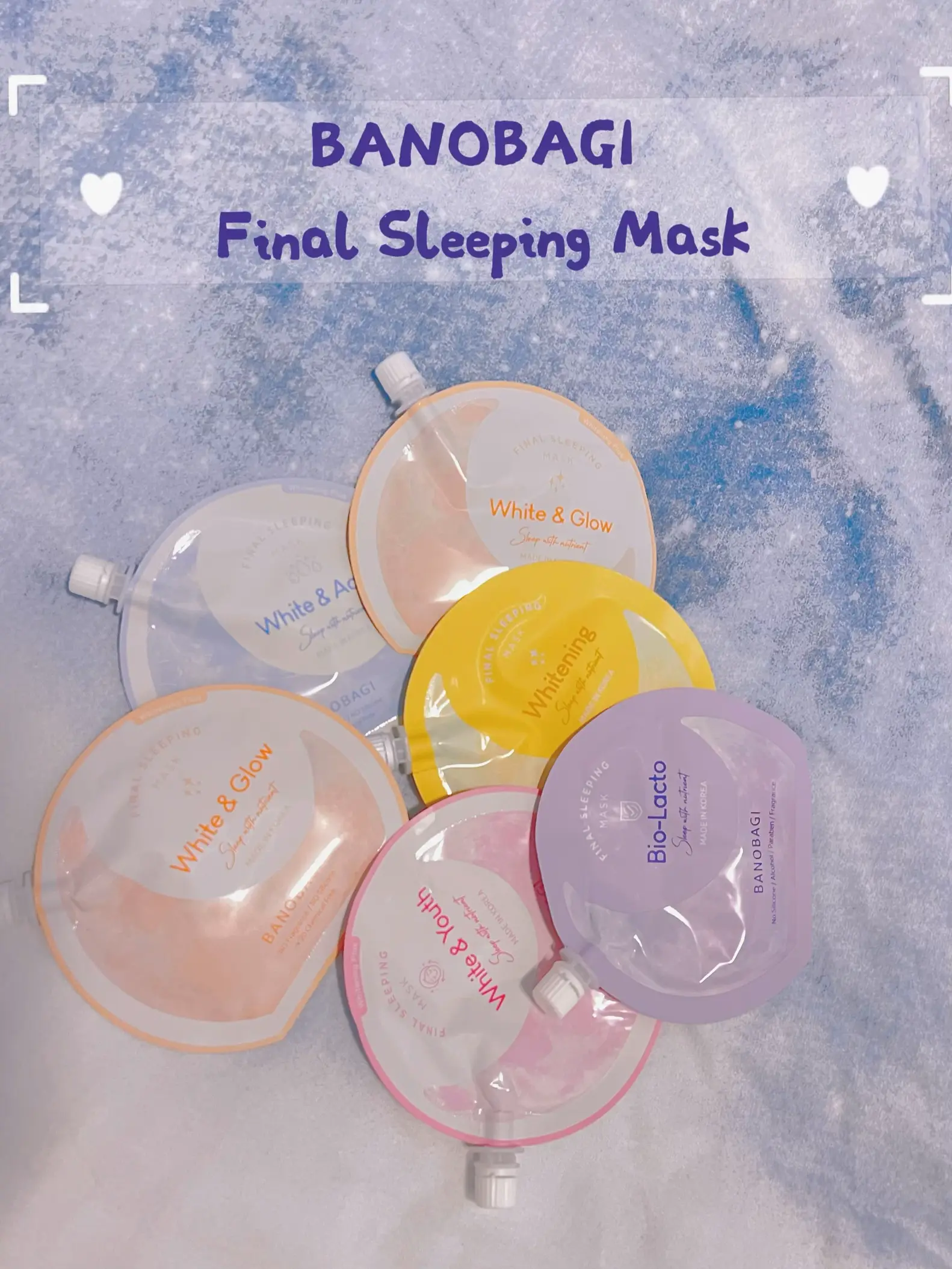 ไอเลิฟ 🤘🏻 BANOBAGI Final Sleeping Mask | Jsk.Jajaaが投稿した