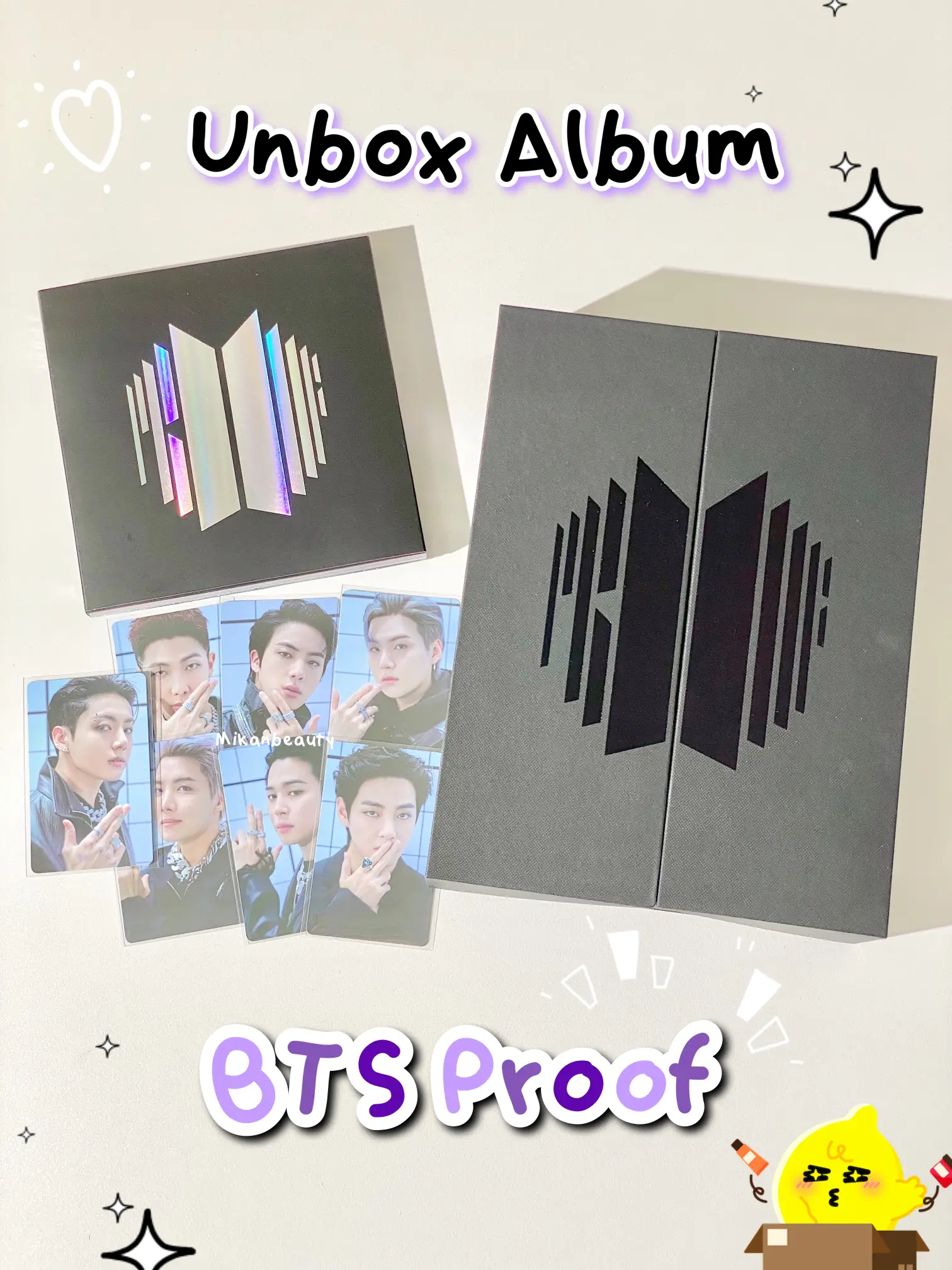 BTS - PROOF Album COMPACT EDITION Official PHOTOCARD Photo Card Jimin  Jungkook V