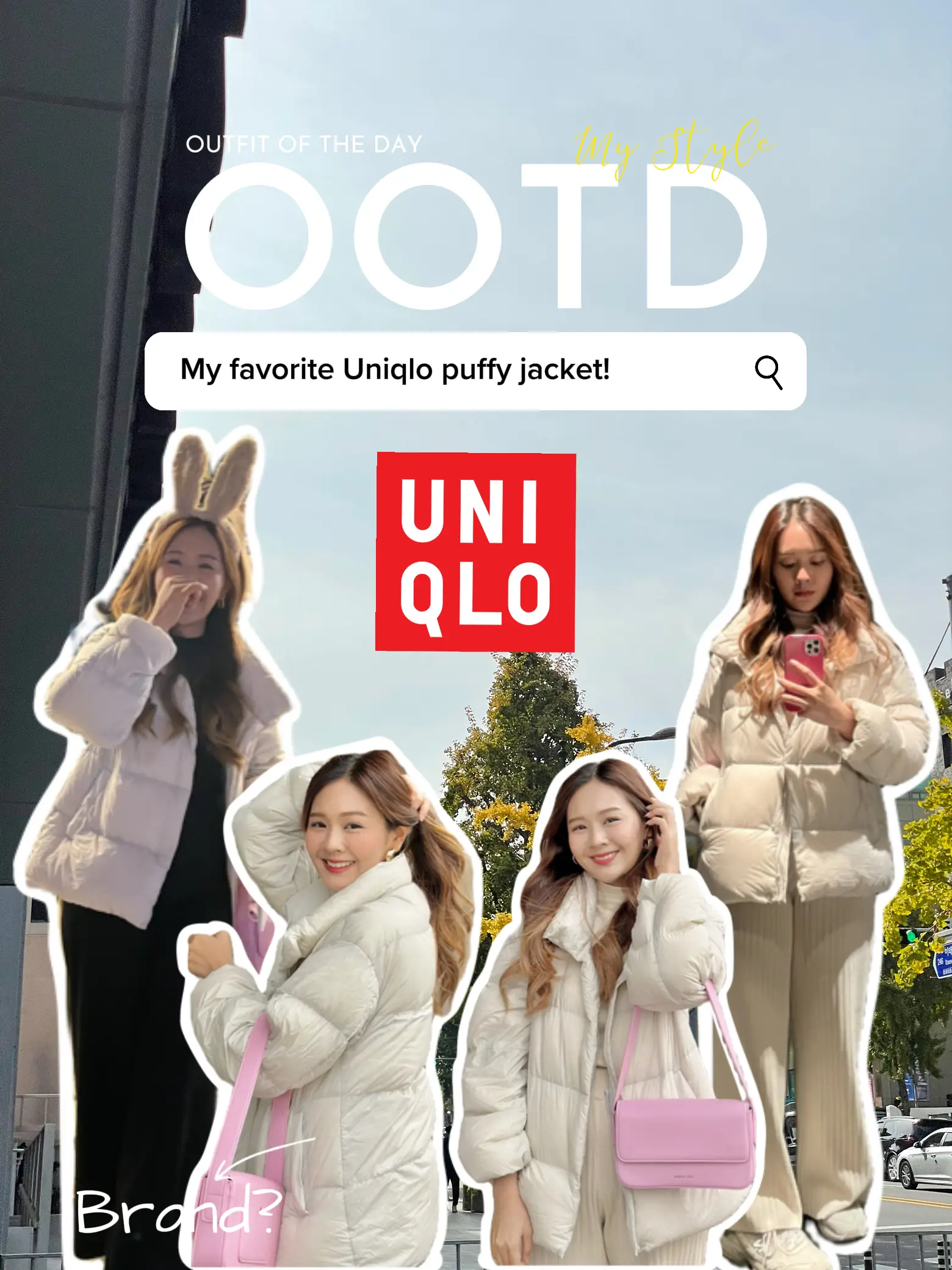 Uniqlo hotsell jacket bag