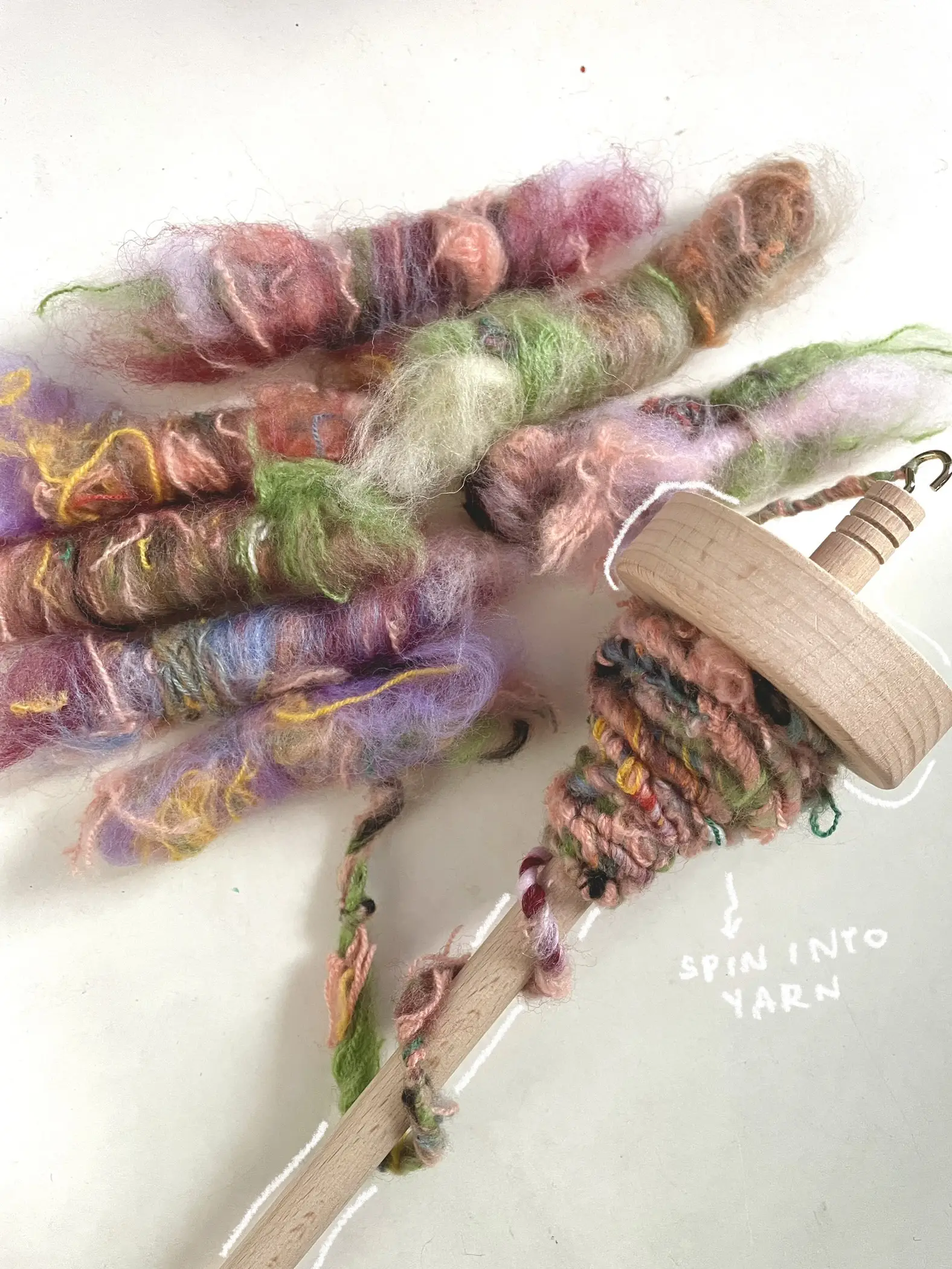 LEARN TO SPIN YOUR OWN YARN