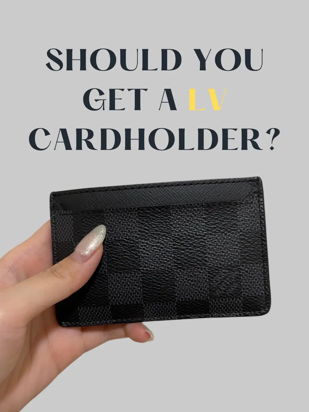 is this LV cardholder worth your money? 🪪