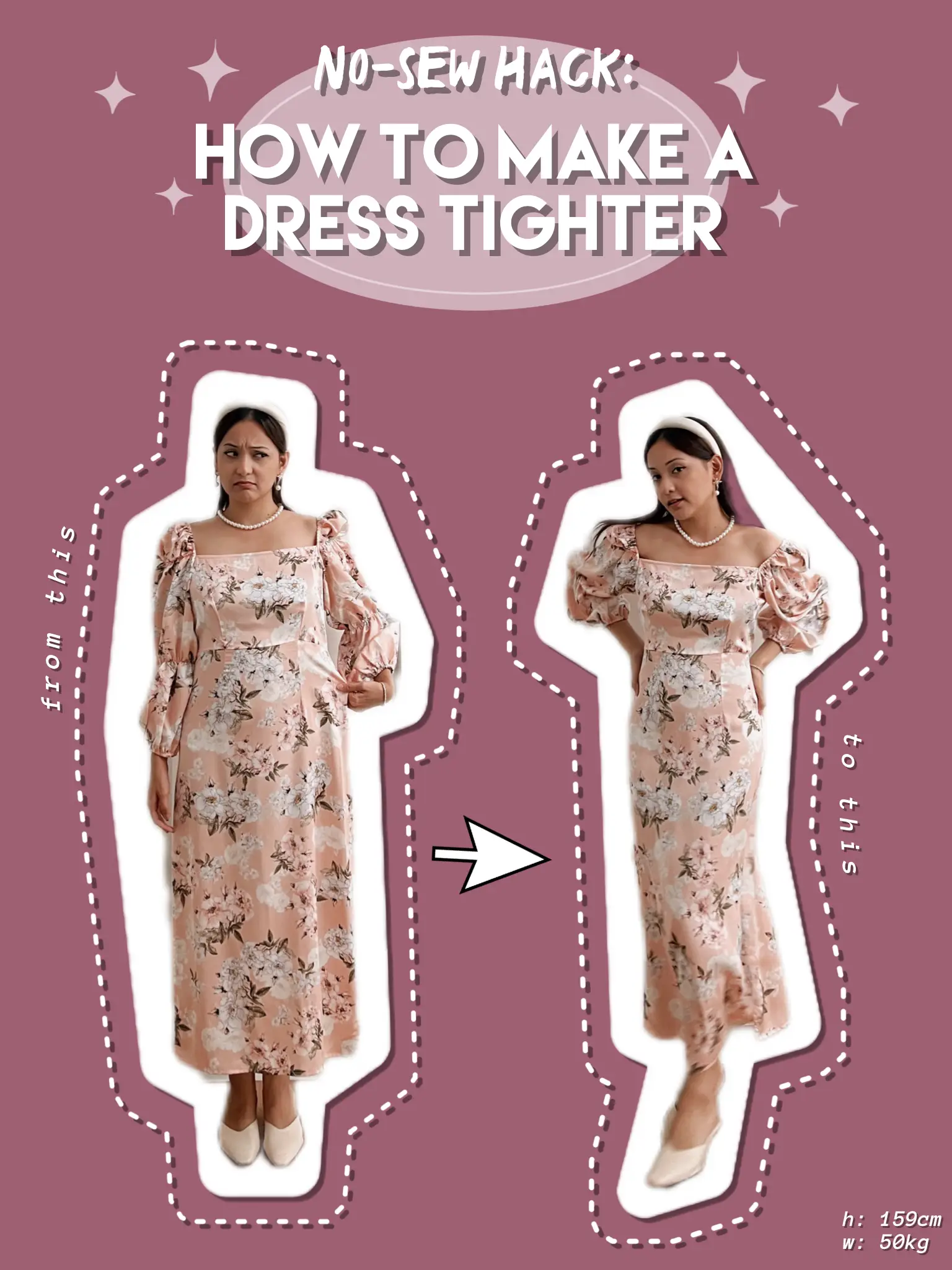 Easy Hack to Tighten Your Dress Without Sewing 🪡, Video diterbitkan oleh  QILAQLA