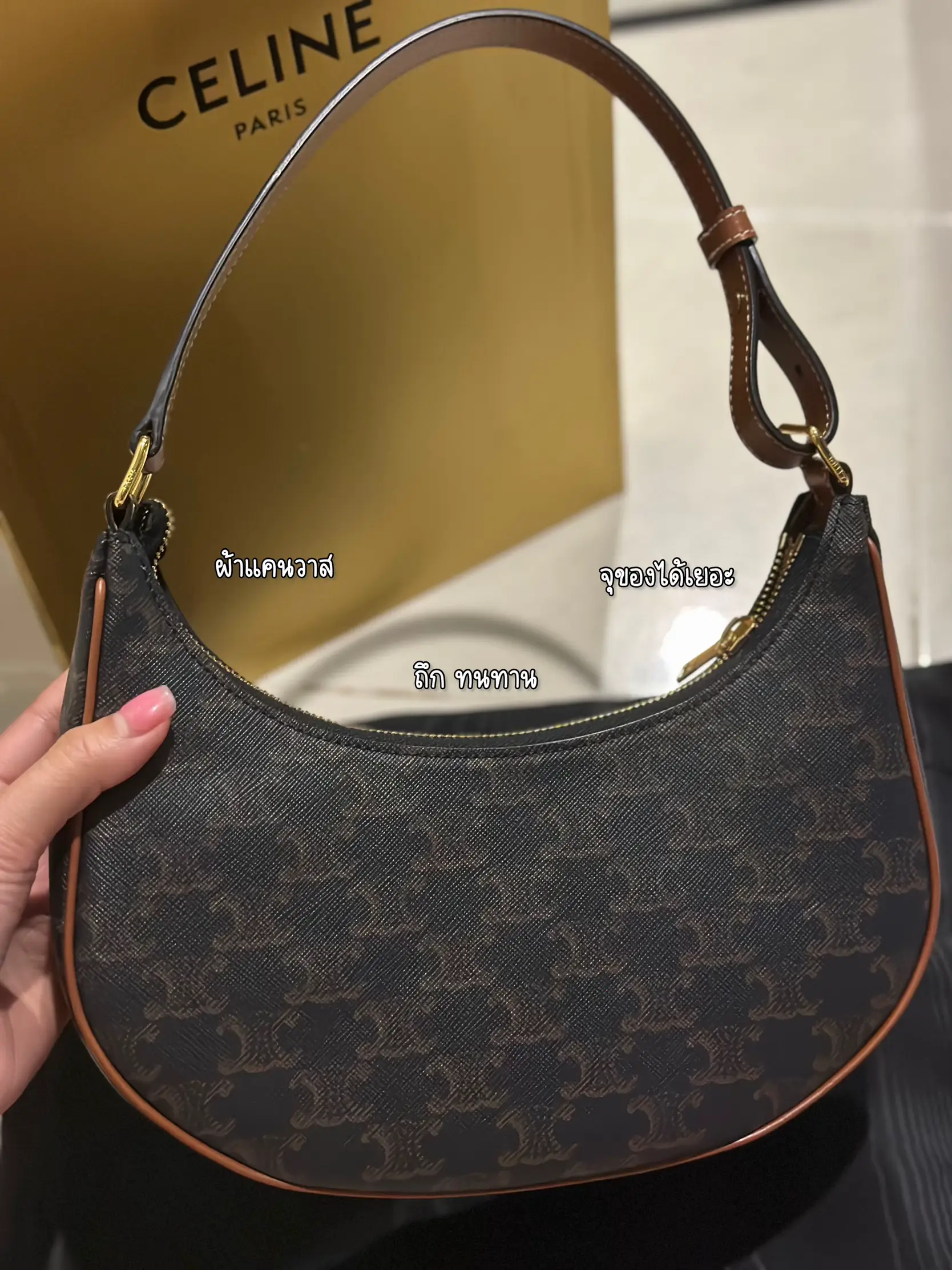 TRYING ON THE NEW CELINE AVA TRIOMPHE HANDBAG, Gallery posted by  michelleorgeta