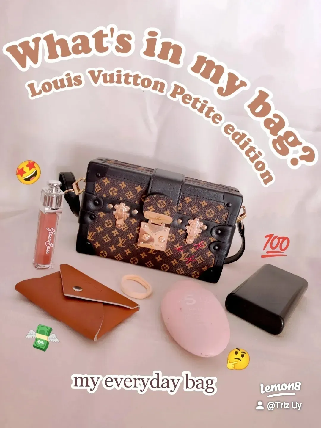 What's in my bag? (Louis Vuitton Petite edition)