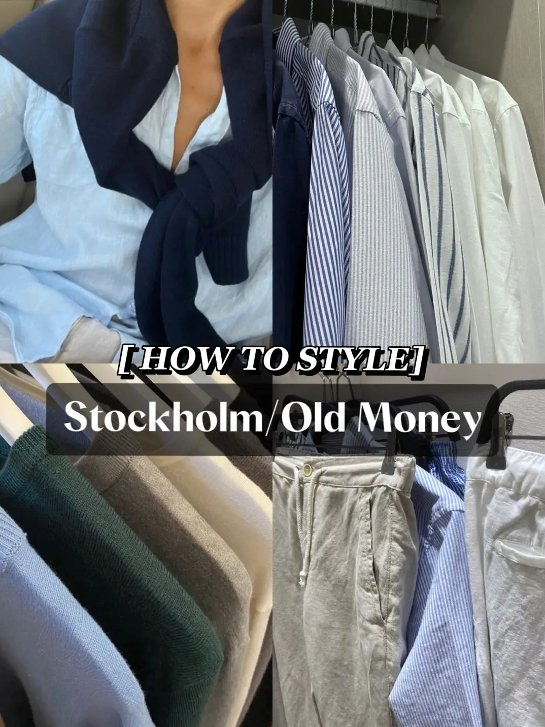 Guide]✨Stockholm/Old Money Aesthetic✨