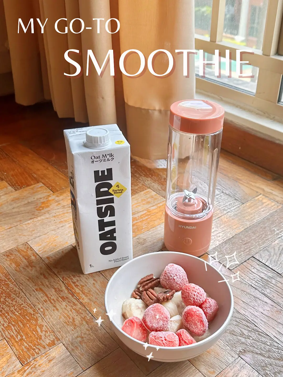MY GO-TO SMOOTHIE when dieting 🍓💗🥛's images