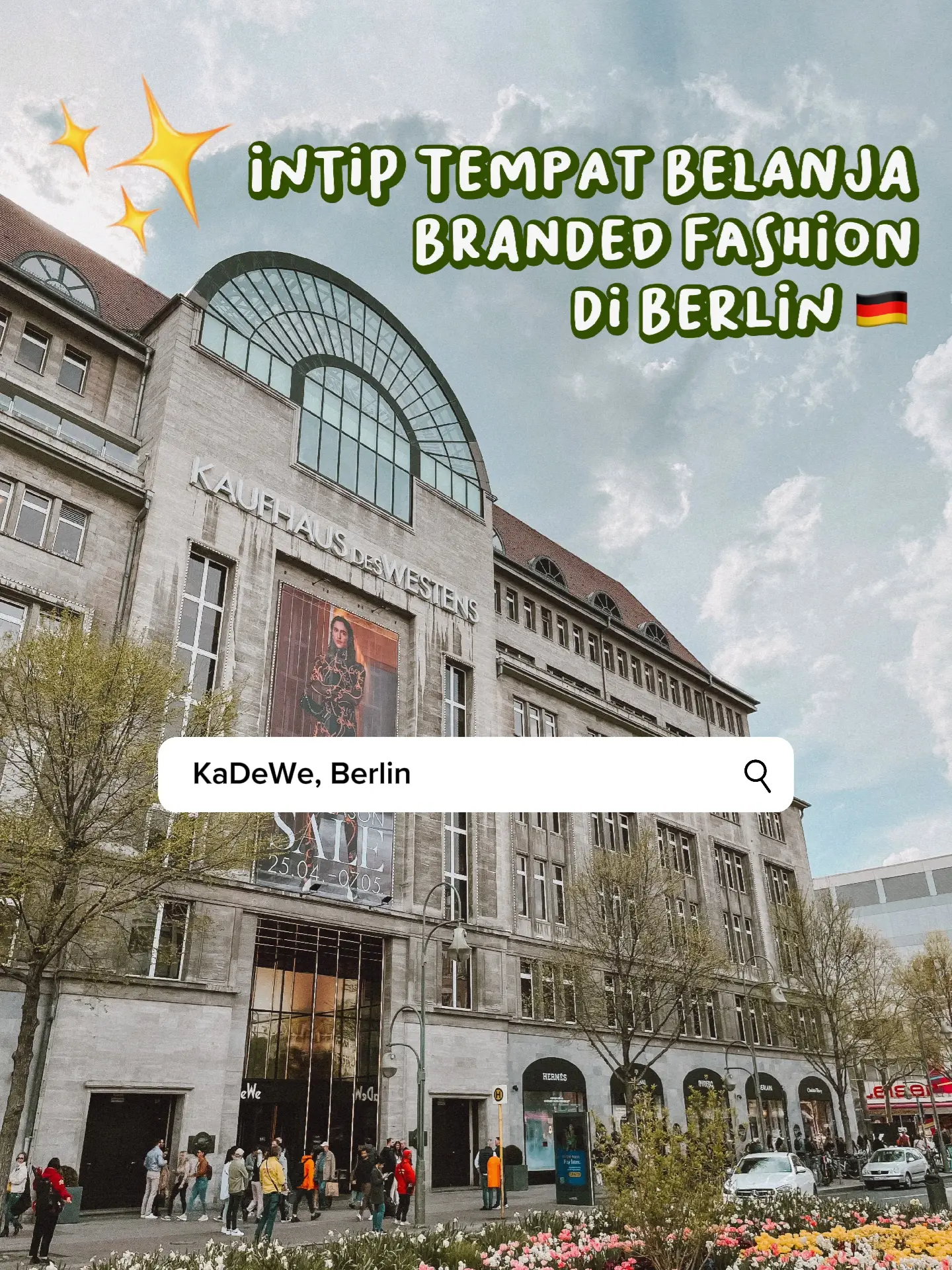 People Berlin shopping street Louis Vuitton shop, KaDeWe