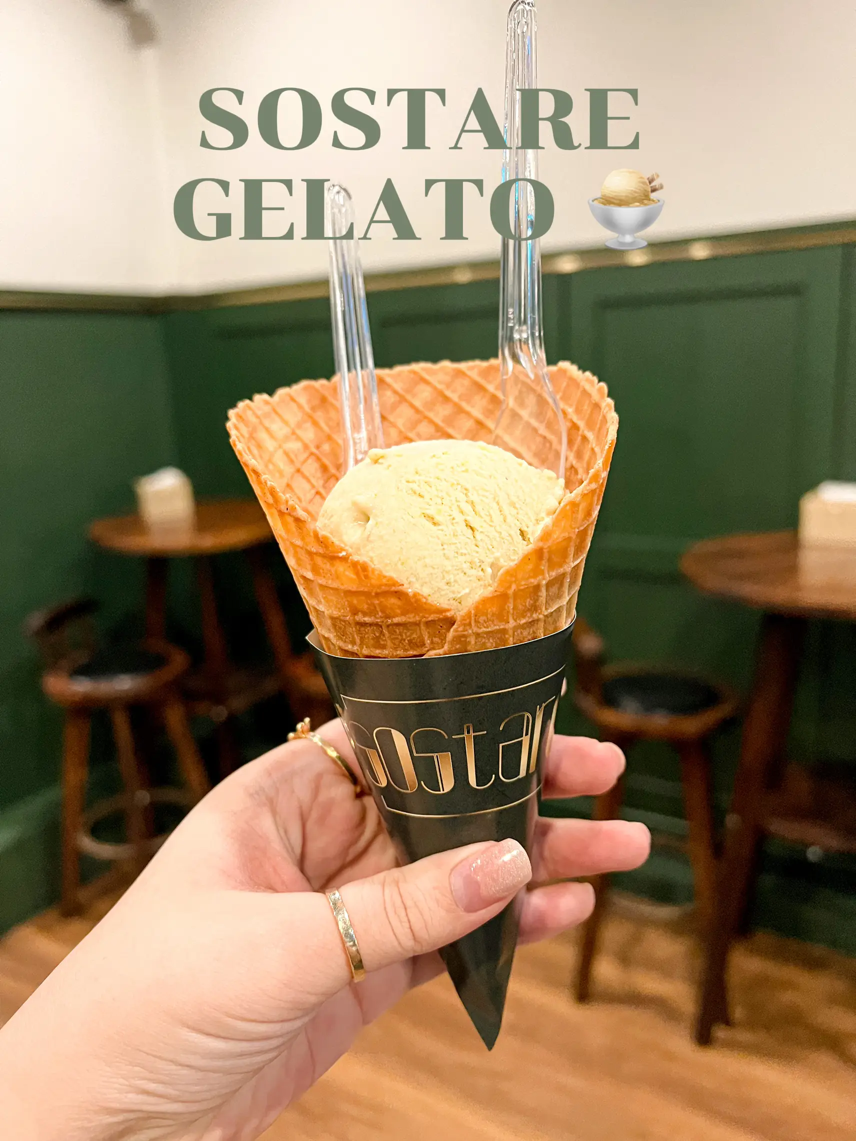 Gold Line Road Gelato Shop Gallery posted by Lemon8