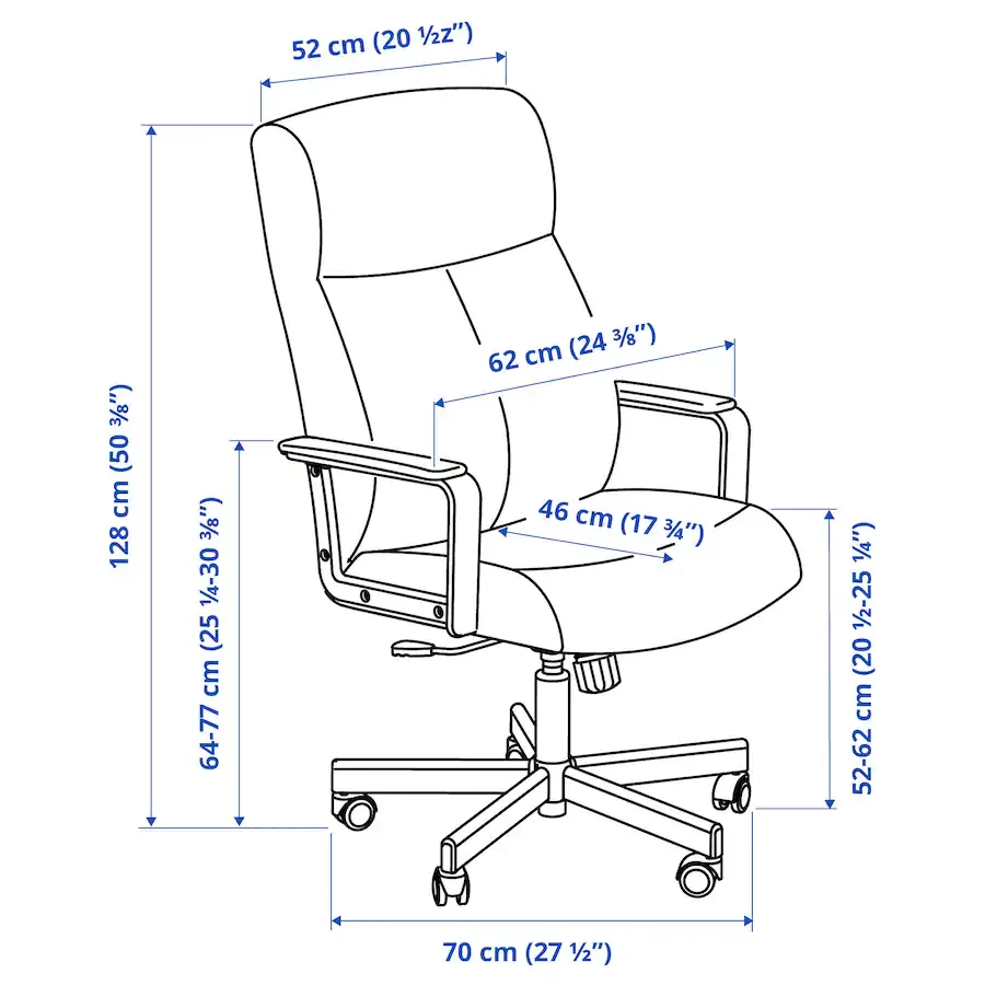 Ikea office chair online millberget