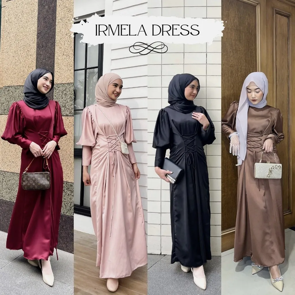 Dress Lebaran • Outfit Lebaran • Abaya • Gamis | Gallery posted by