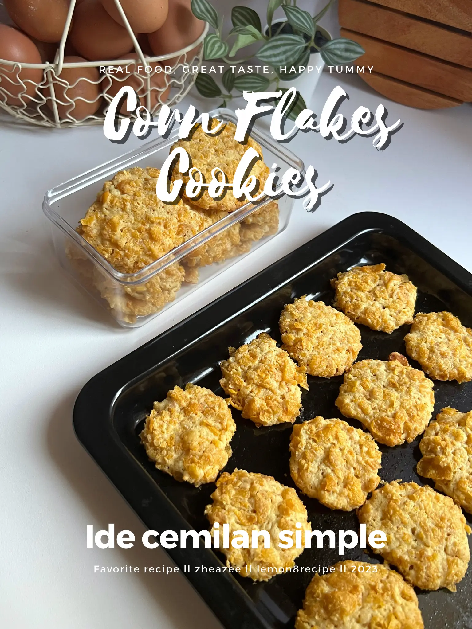 COOKIES TERMUDAH !! CORN FLAKES COOKIES semua bisa | Galeri diposting ...