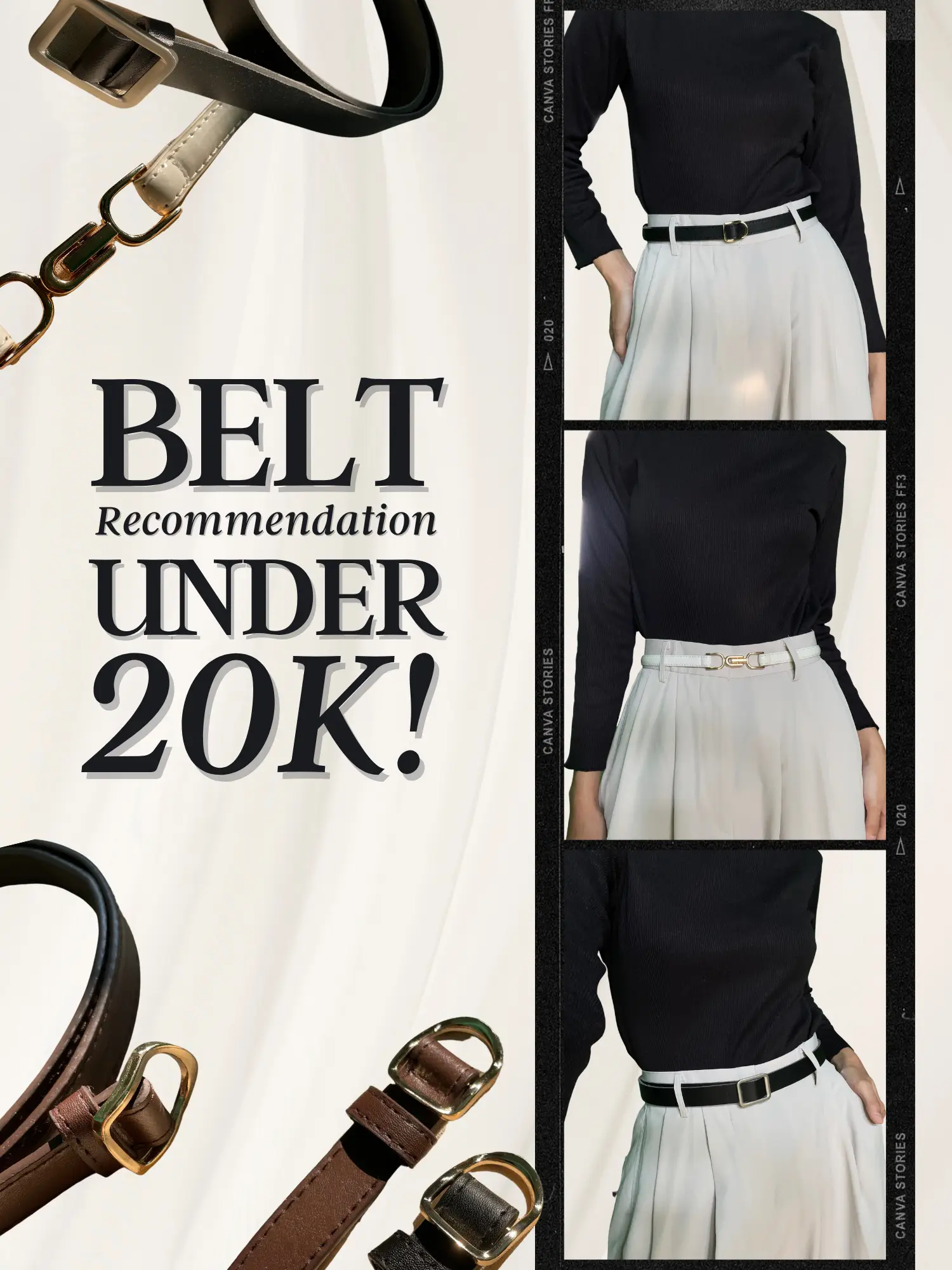 VALENTINO BELT UNBOXING, OUTFIT IDEAS