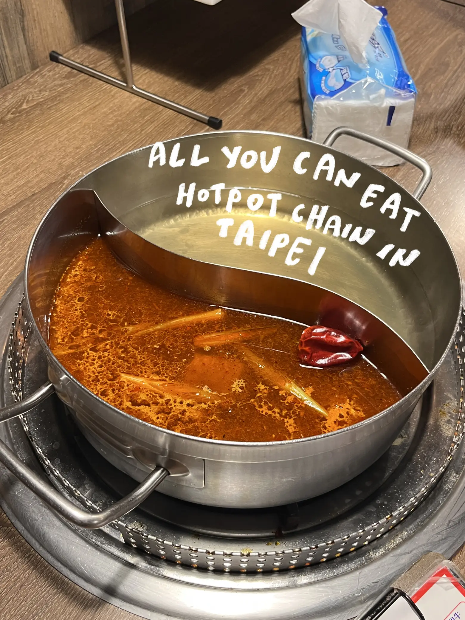 all you can eat hotpot