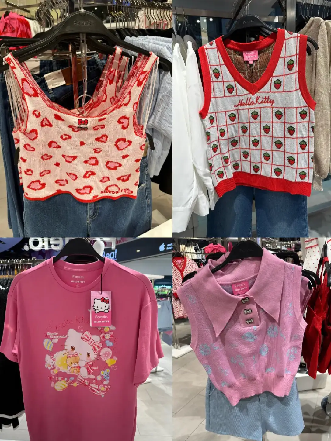 พาชม Hello Kitty x Pomelo 🐱 ️ แกลเลอรีที่โพสต์โดย mook🧁 Lemon8