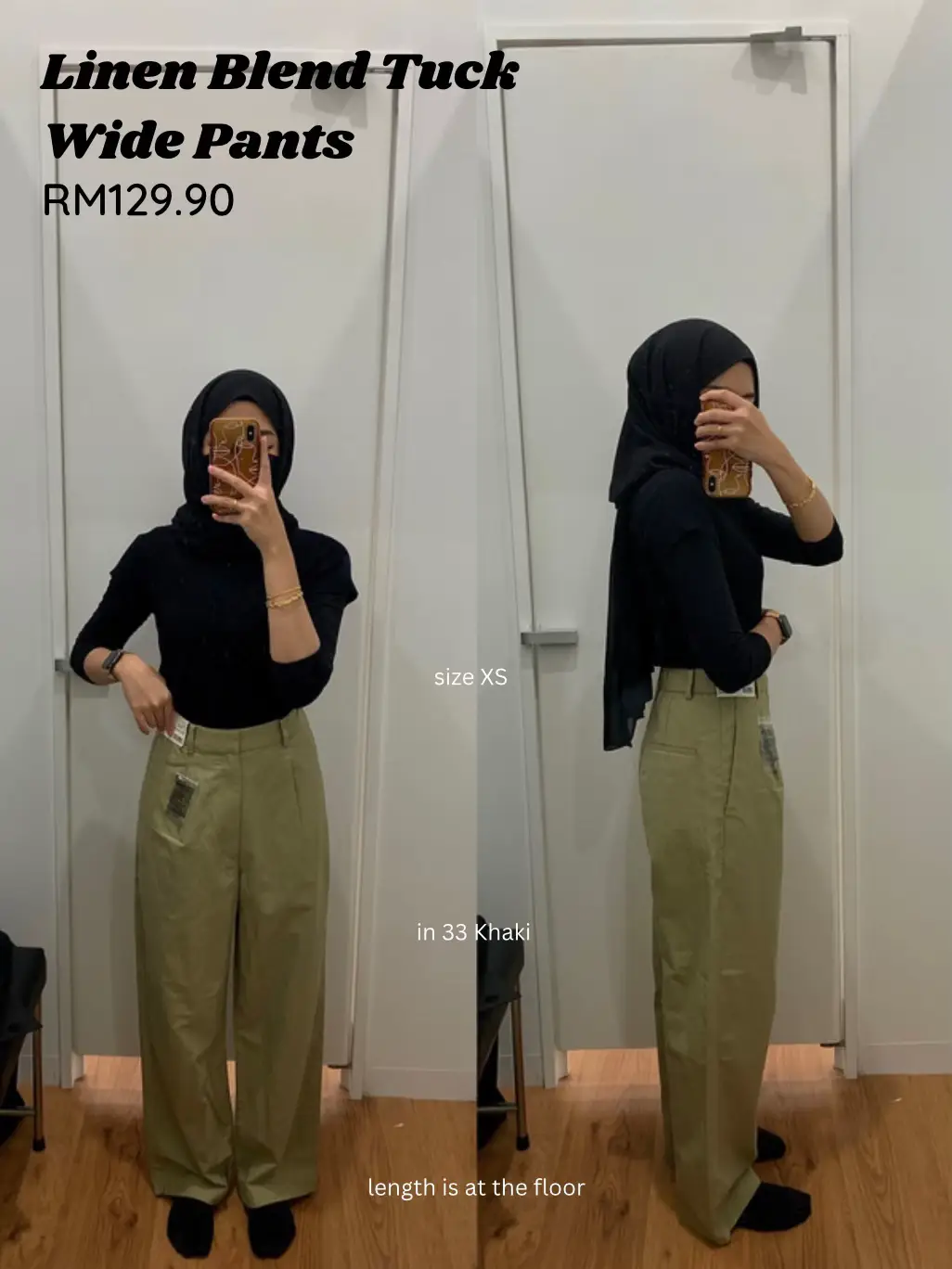 TRY ONS, UNIQLO Pants as a Petite