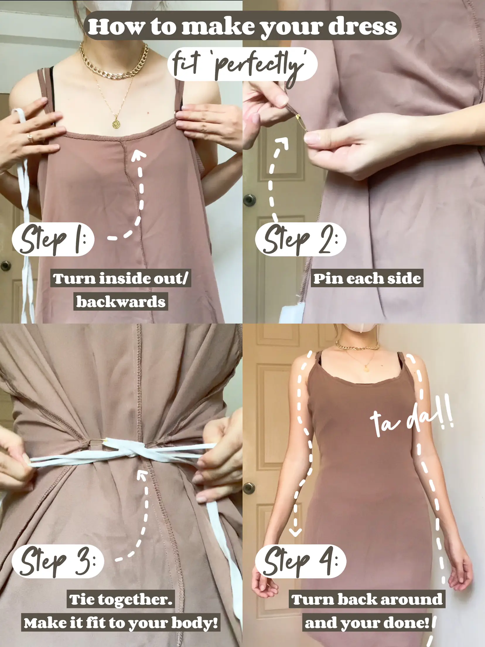 BRA HACKS FOR BACKLESS TOP/DRESS WITHOUT USING NIP, Video published by  christine_chato