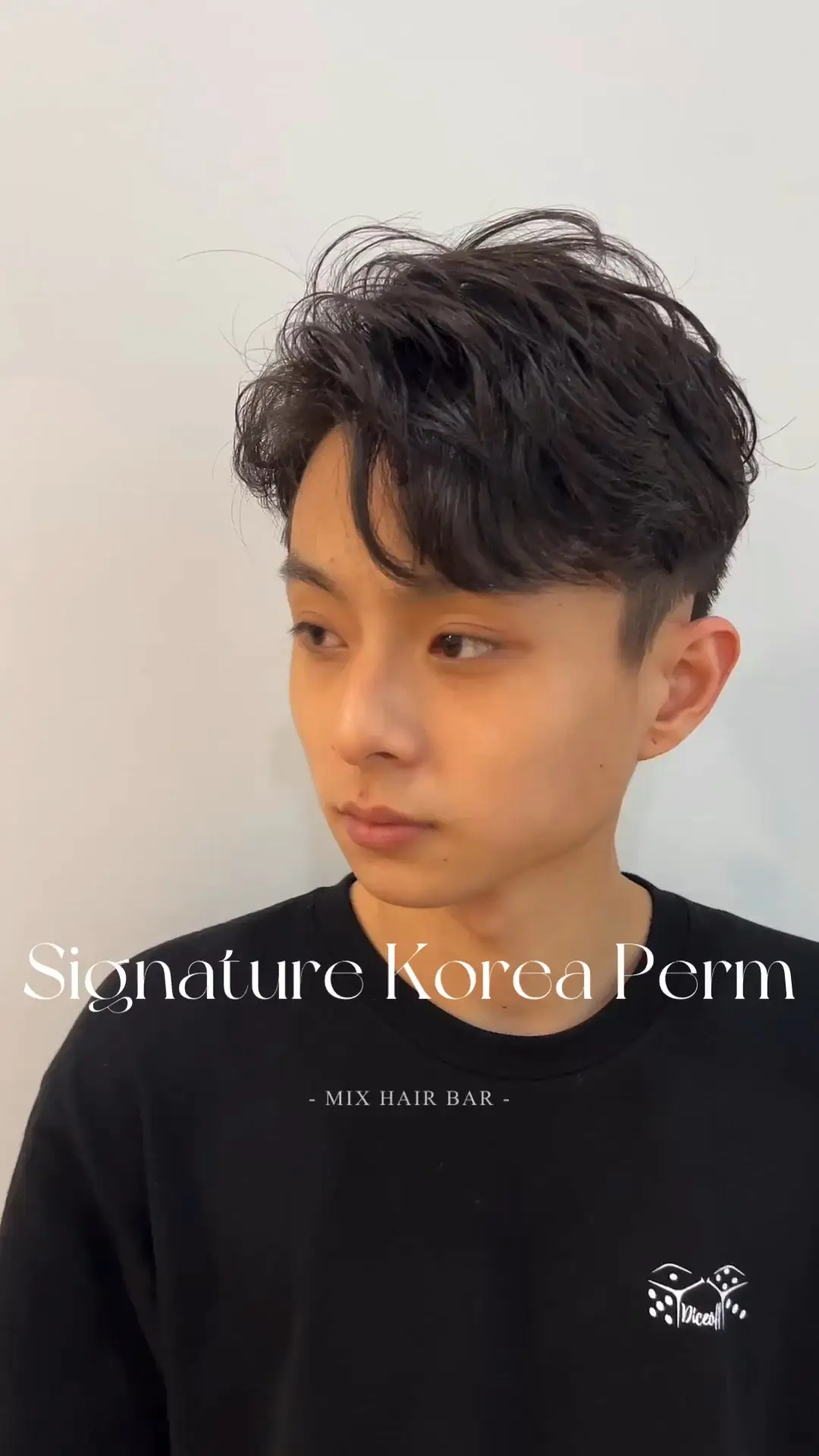 Signature Korea Perm Male 🥰 | Video published by MIX HAIR BAR✂️ | Lemon8