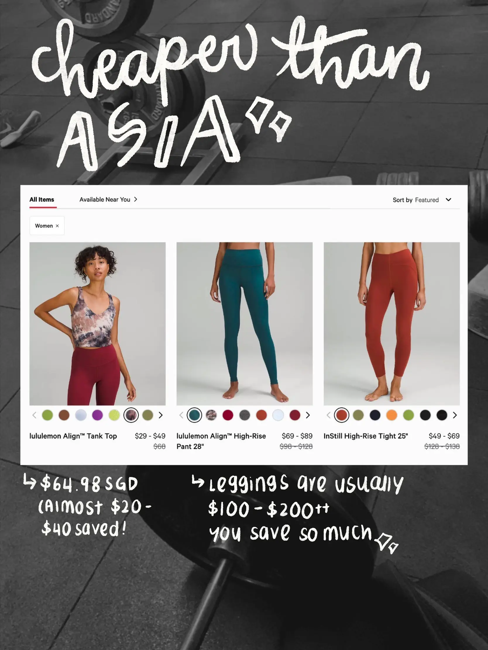 RUN TO LULULEMON NOW FOR THE BIGGEST SALE 🫣🫣🫣, Gallery posted by yuki  ⋆˚✿˖°