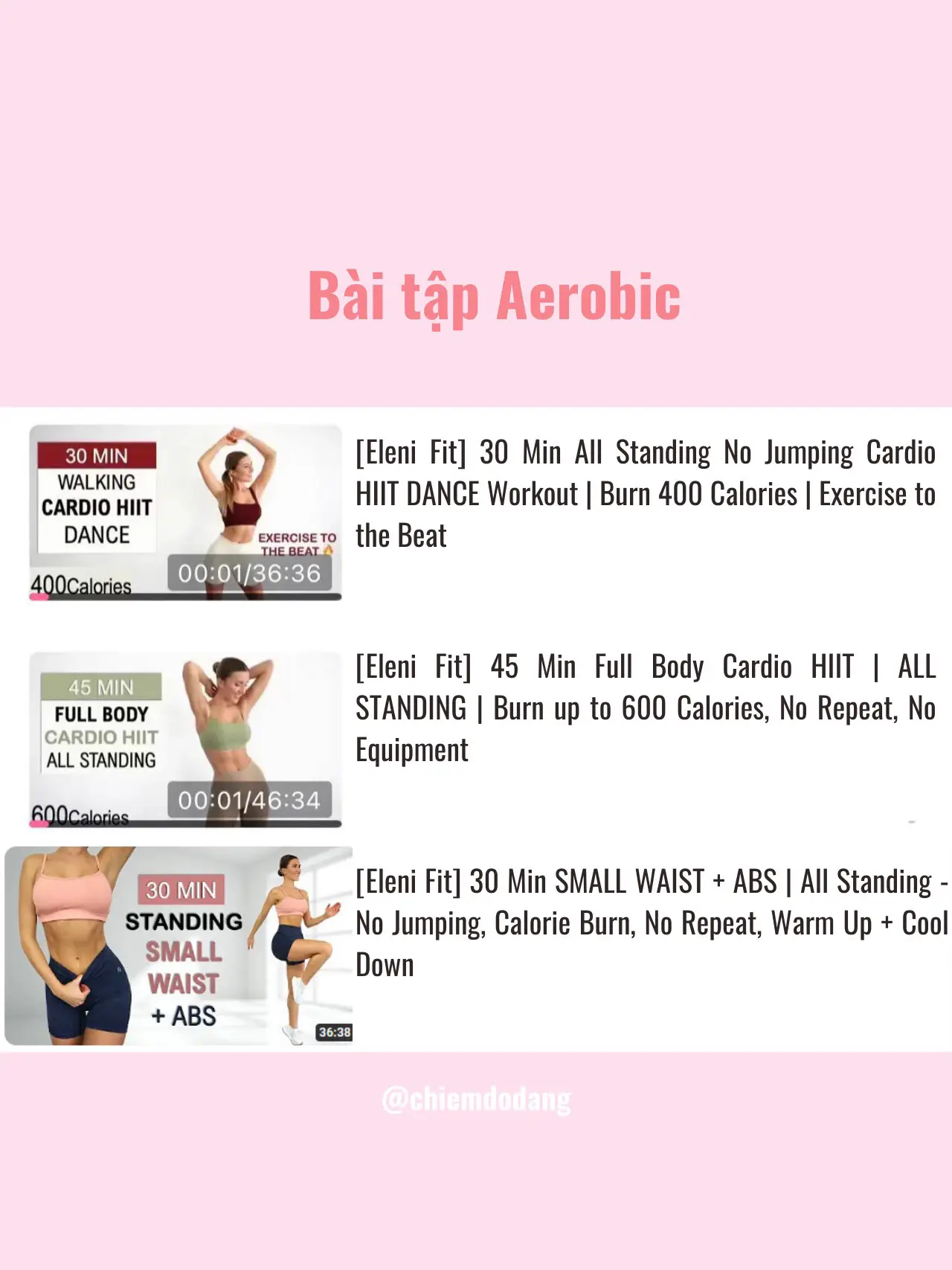 30 Min SMALL WAIST + ABS  All Standing - No Jumping, Calorie Burn