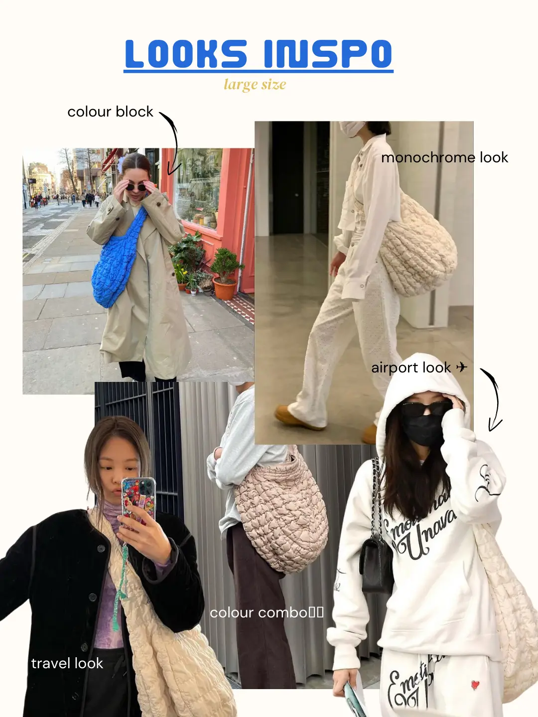 Netizens react to knock-offs of BLACKPINK Jennie's quilted bag