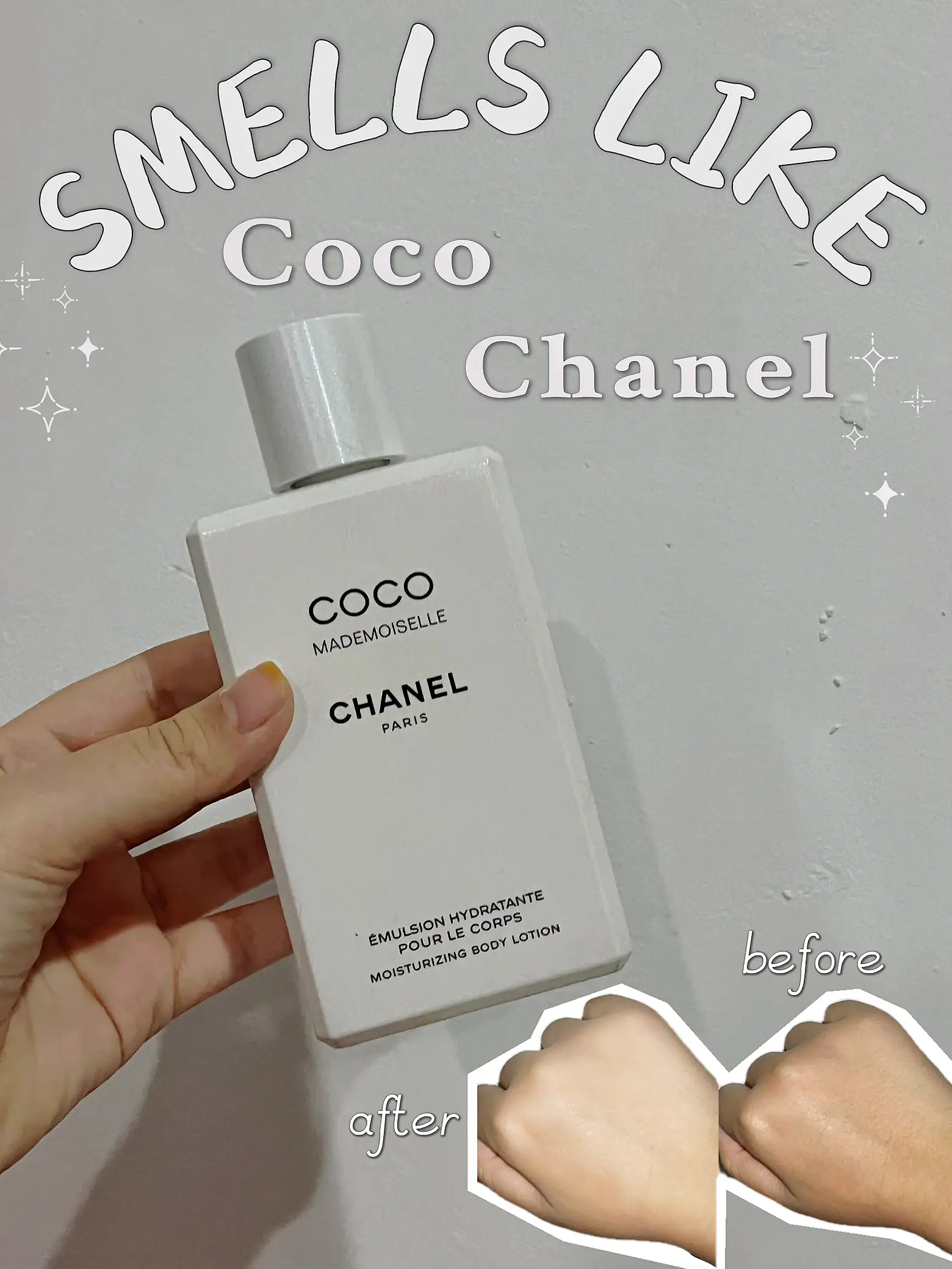 chanel coco moisturizing body lotion