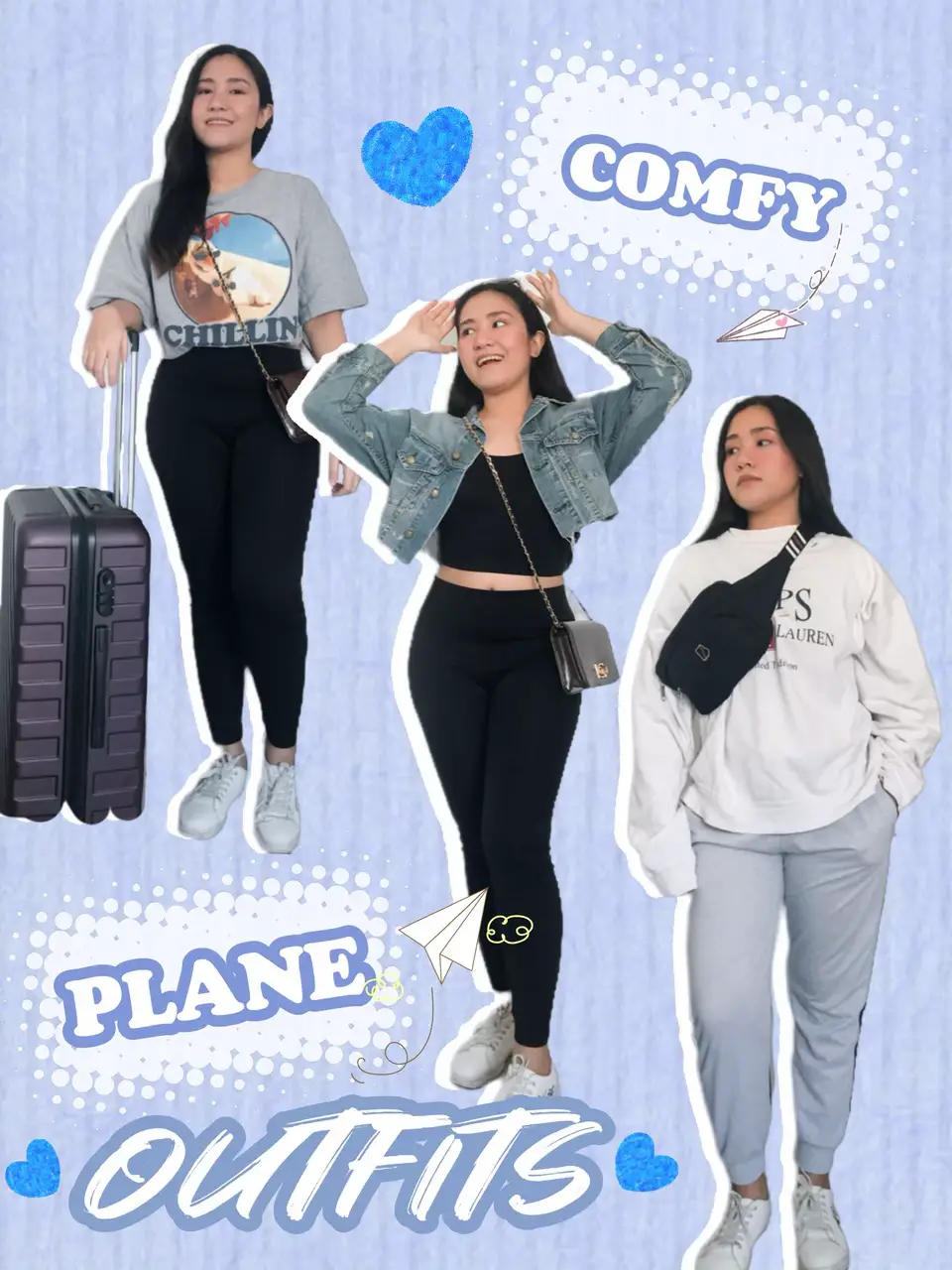 Comfy Plane Outfit Ideas Gallery posted by Aizelle Lemon8