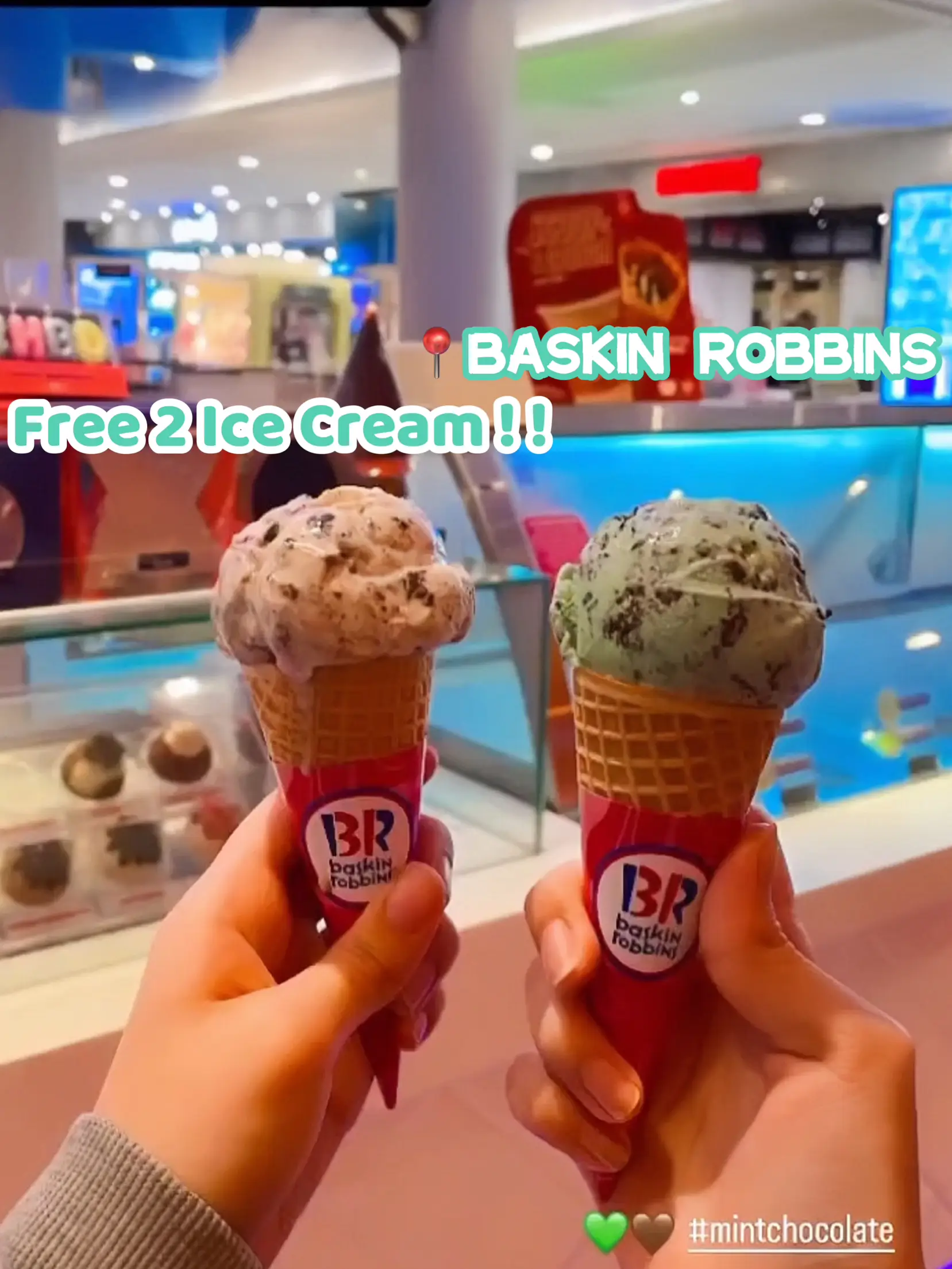 2 Free Ice Cream at Baskin Robbins ? ? Galeri disiarkan oleh
