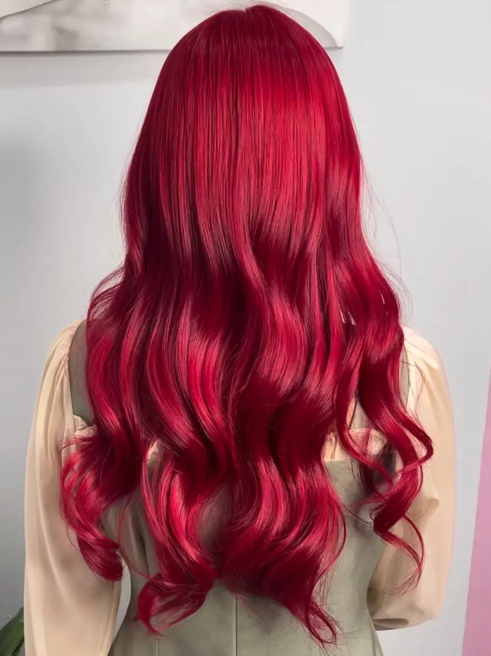 The most popular red hair tone is beautiful.🍒🍷 | Gallery posted by  Benapsalon | Lemon8