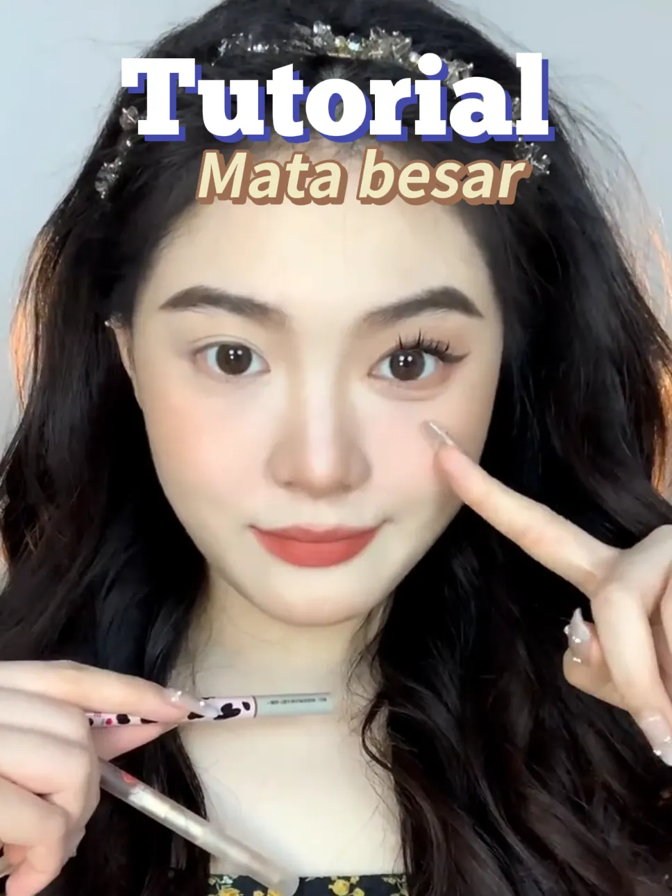 Tutorial Mata besar untuk si mata mungil | Video published by Xugrbaby 🥂 |  Lemon8