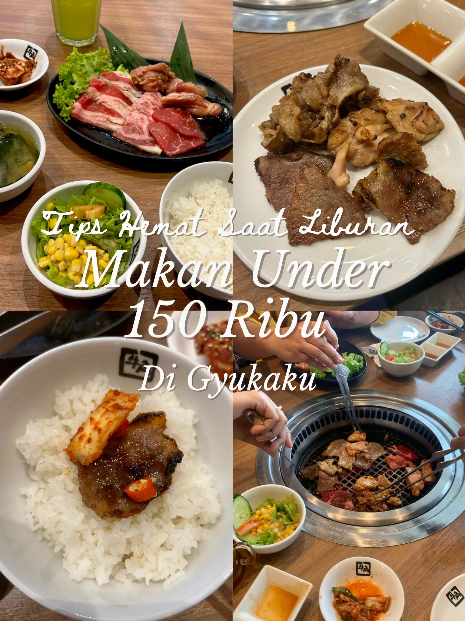 LIBURAN MAKAN KENYANG DI GYUKAKU UNDER 150 RIBU 😱😳 | Bộ sưu tập ...