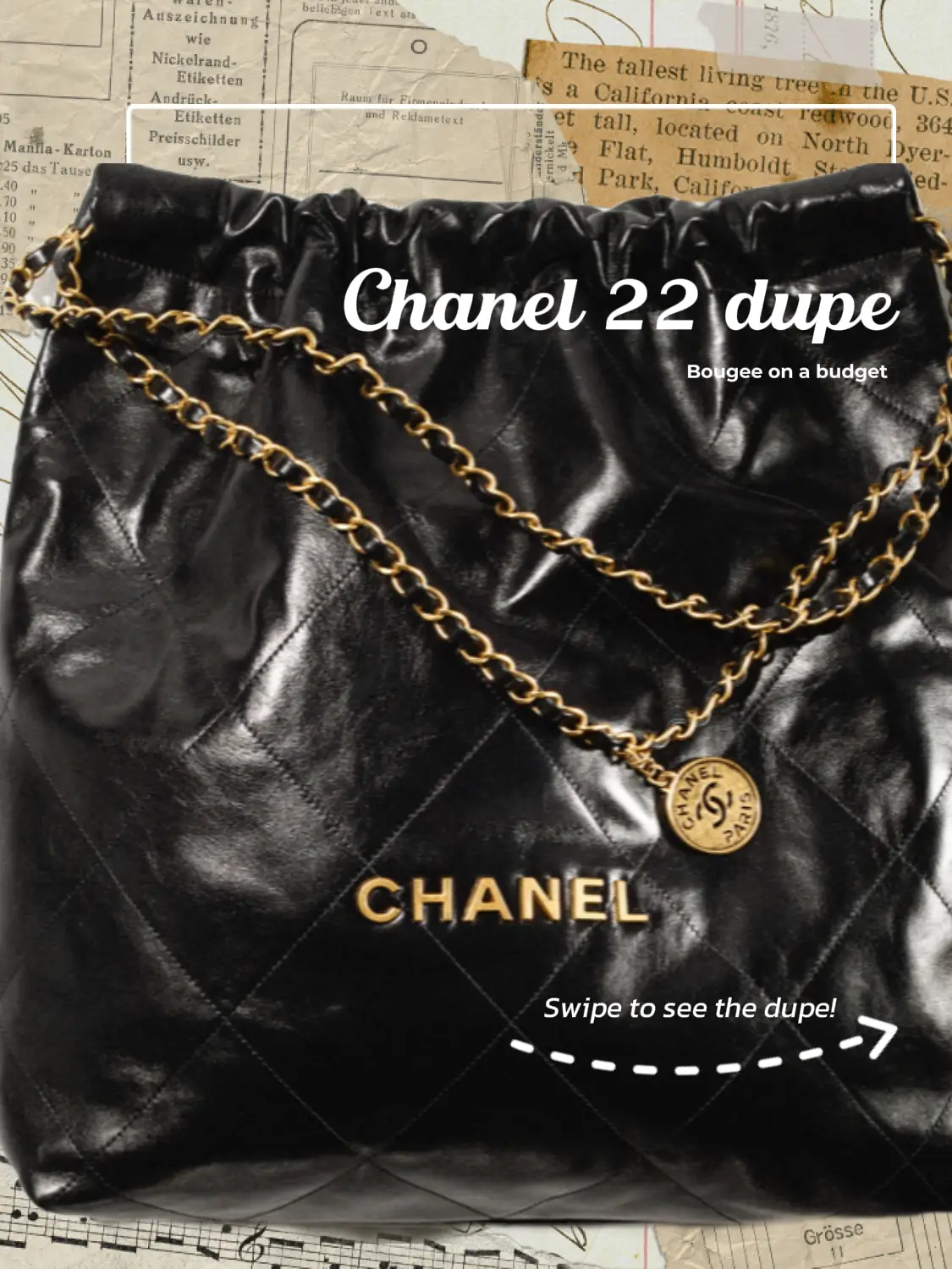 BOUGEE ON A BUDGET: CHANEL 22 BAG DUPE?👜, Gallery posted by Cherie 🍒