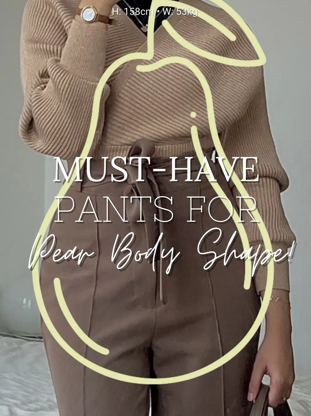 Best type of pants based on your body shape! 🔻🍐🟪, Galeri disiarkan oleh  Shudzainudin