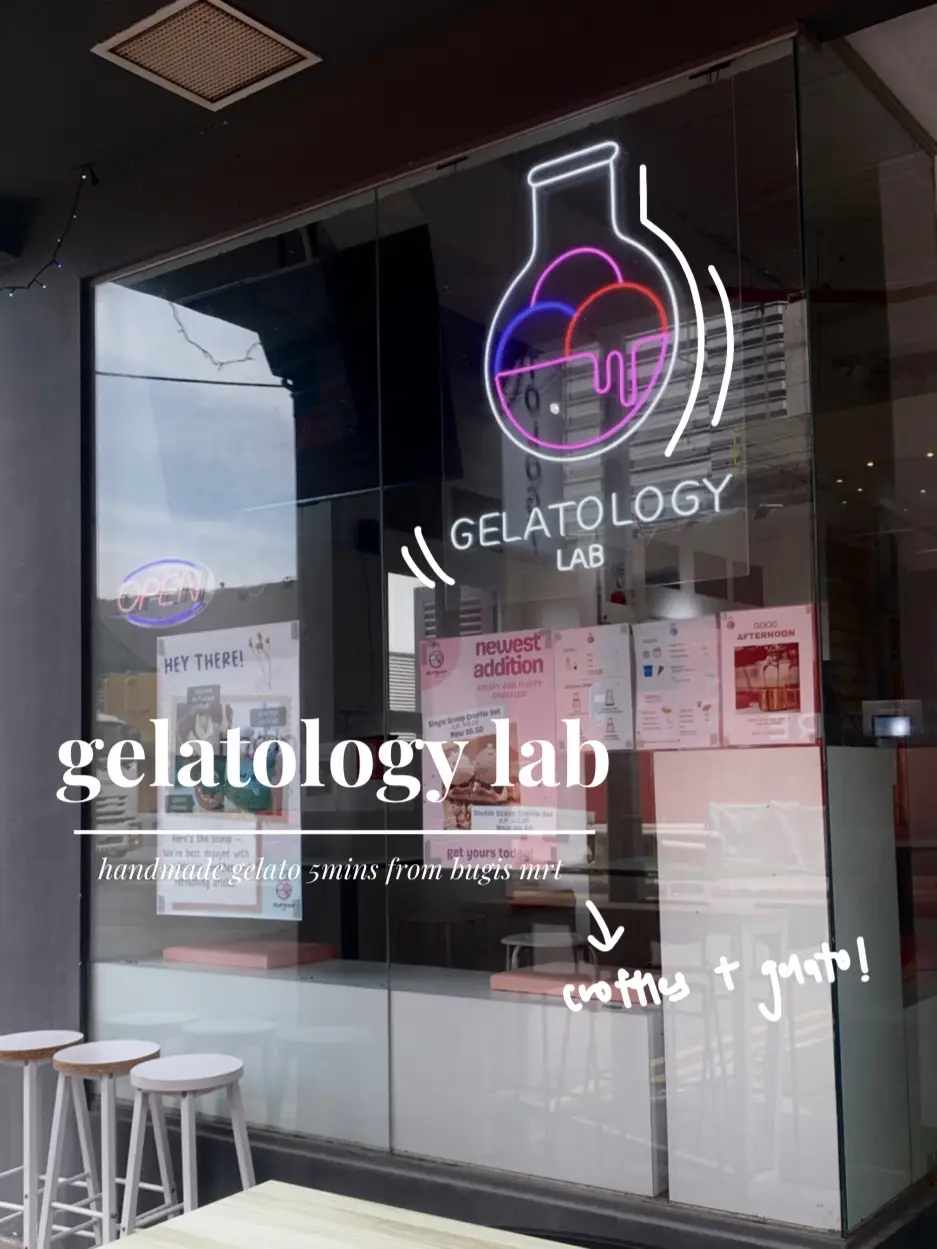 handmade gelato 🍨 cafe 5mins from bugis mrt 🚇 | Gallery posted