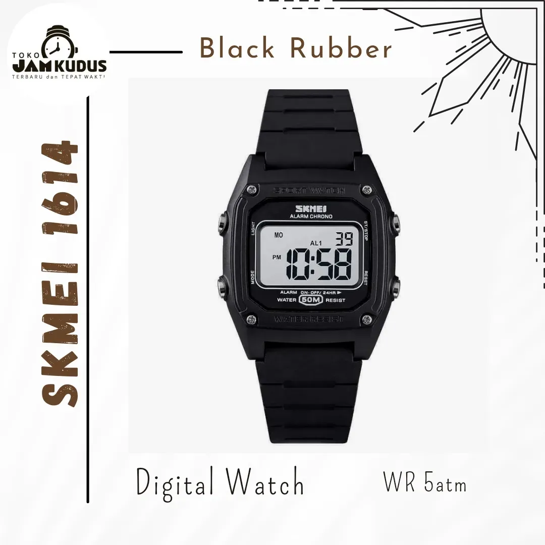 Jam skmei discount digital anti air