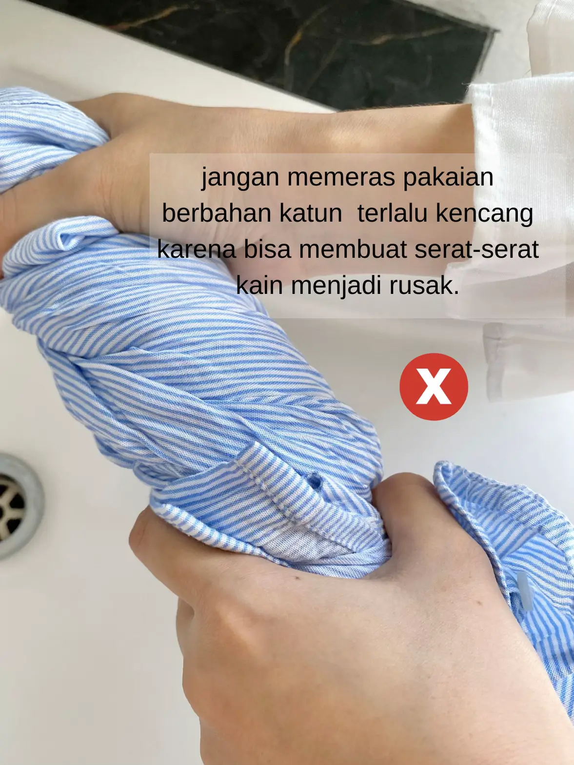 Cara mencuci bahan katun agar tetap awet Galeri diposting oleh Selly
