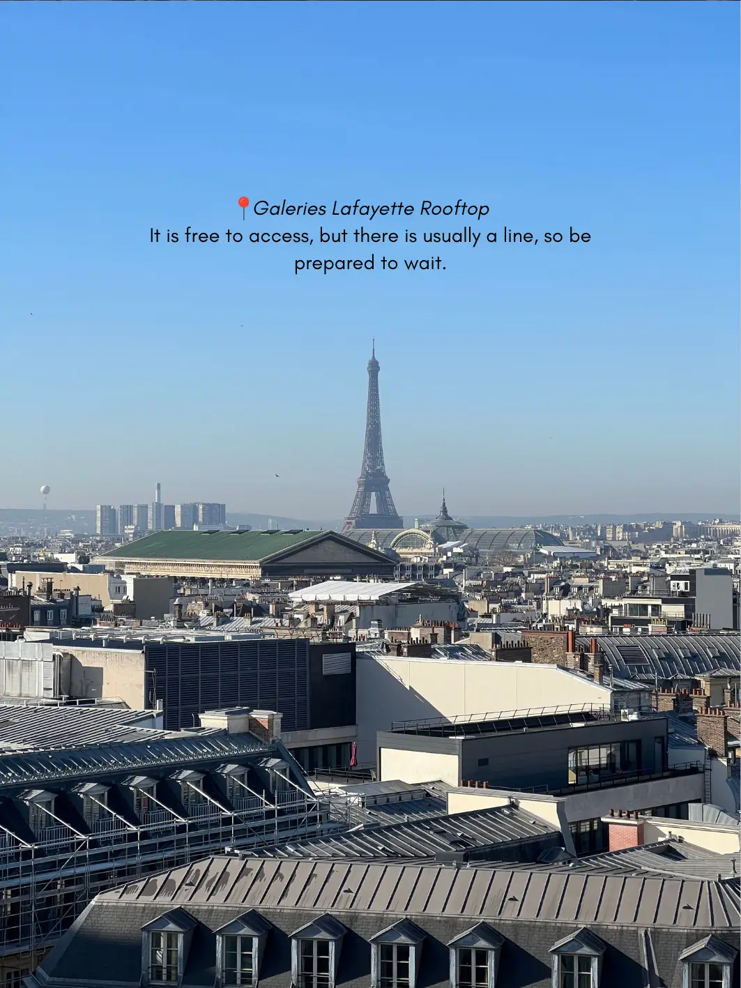 Secret Paris: Free Views from Galleries Lafayette Rooftop, La