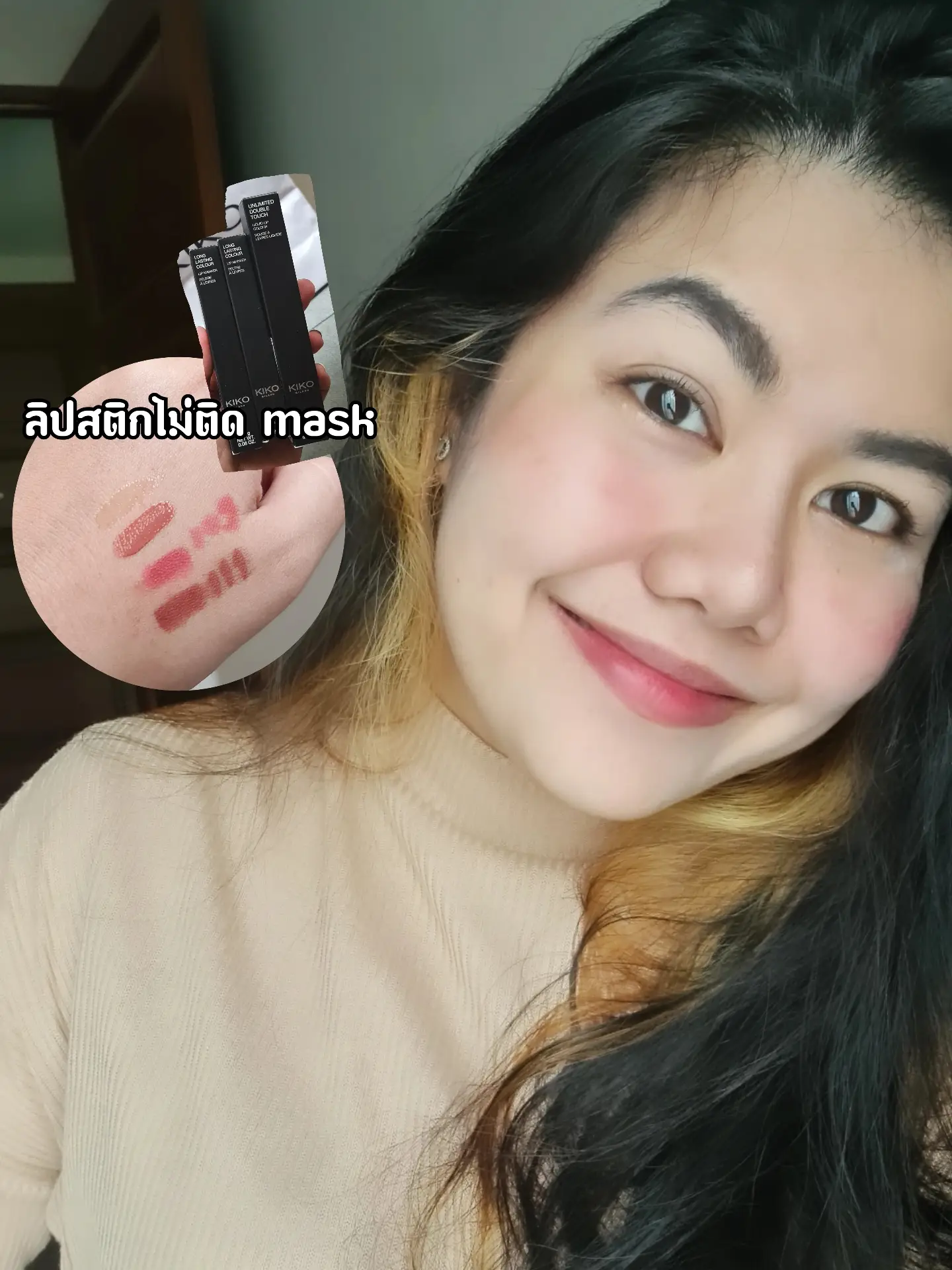 Kiko Long Lasting Colour Lip Marker with Natural Malaysia