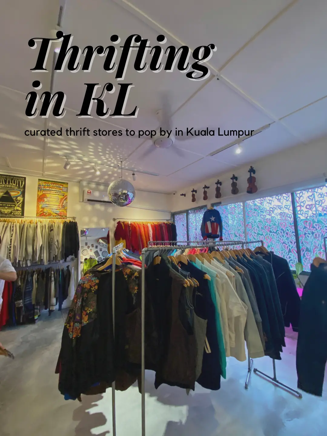 Thrifting in KL🇲🇾 5 stores in the same Area?!👖👕's images