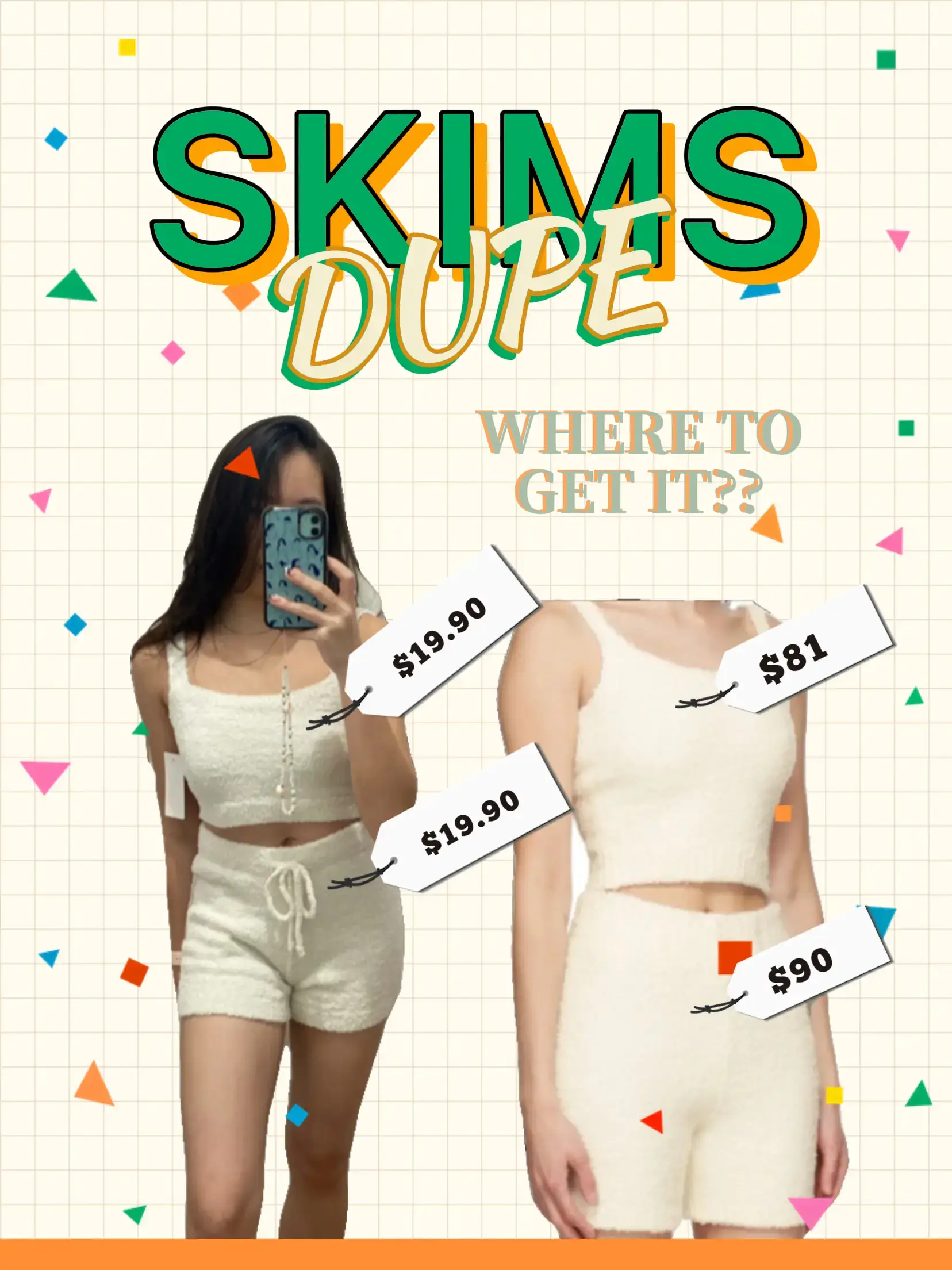 I'm midsize and found the best bargain Skims dupes on