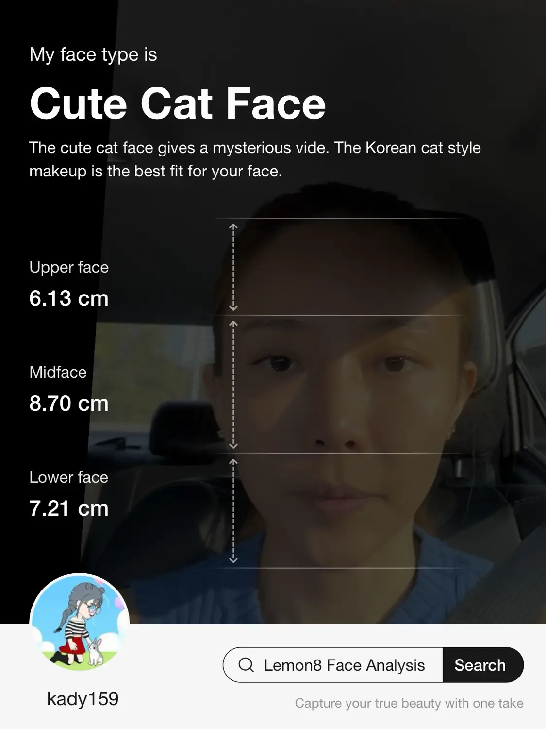 My Face Analysis Report แกลเลอรีที่โพสต์โดย Kady159 Lemon8