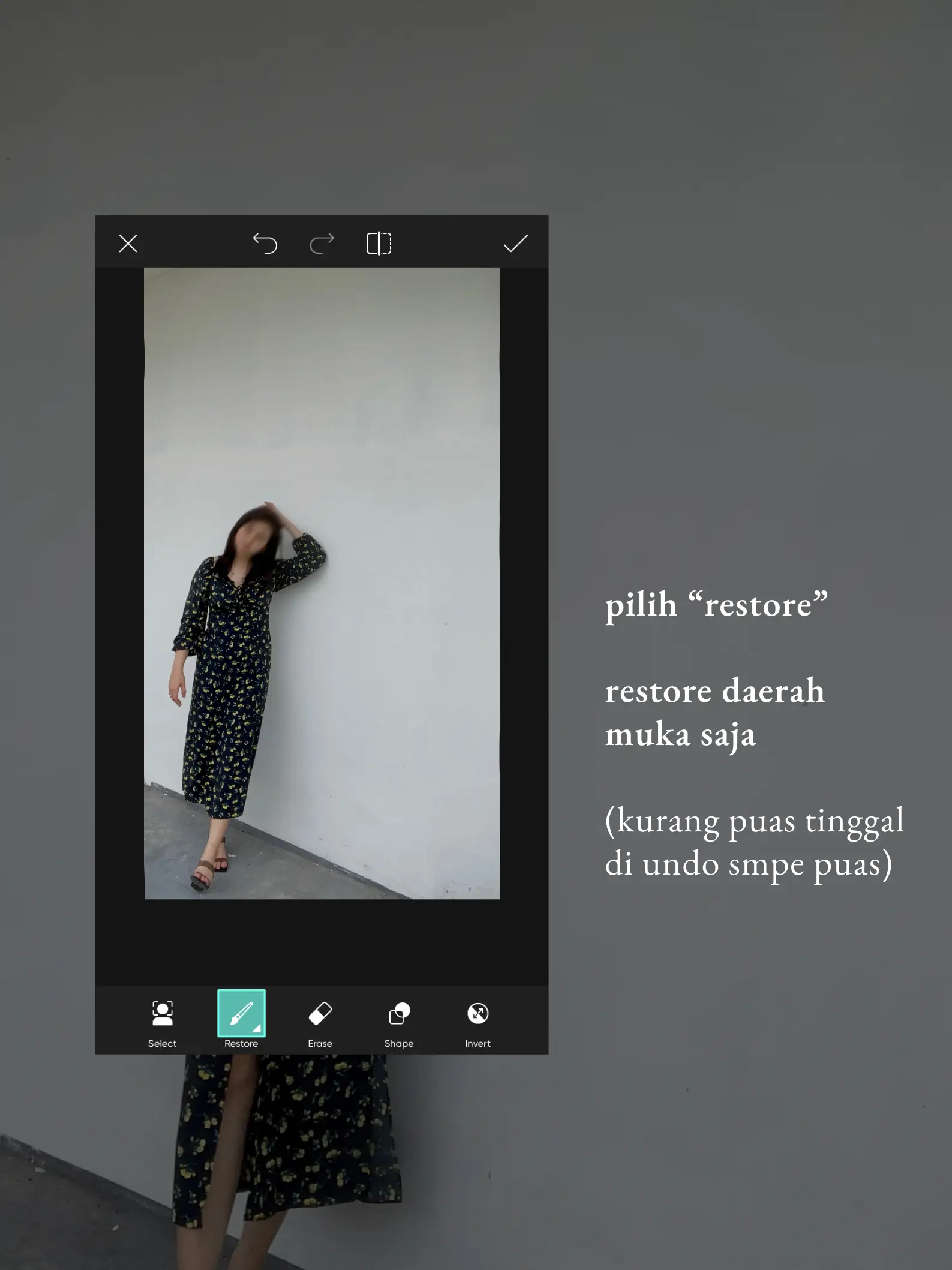 Edit Foto Separuh Wajah Pencarian Lemon8