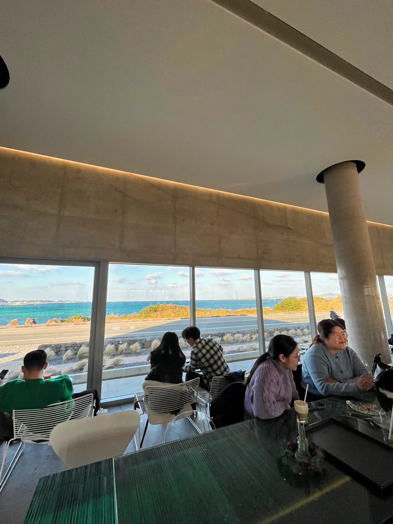 jeju cafe with 10 10 seaside view Gallery posted by jeannette