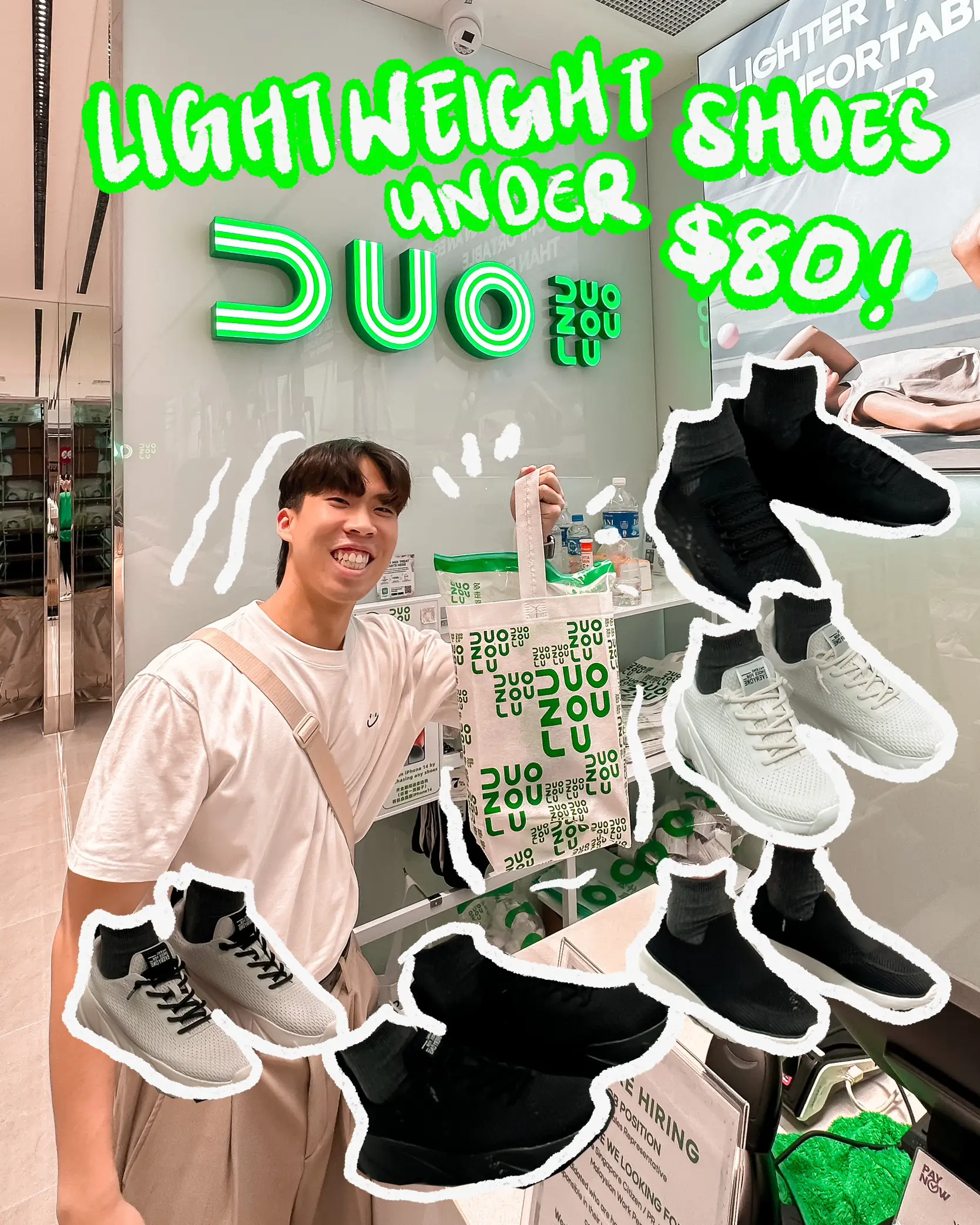 <NEW> Lightweight and comfy shoes UNDER $80 SGD 👟🏃🏻‍♂️'s images(0)