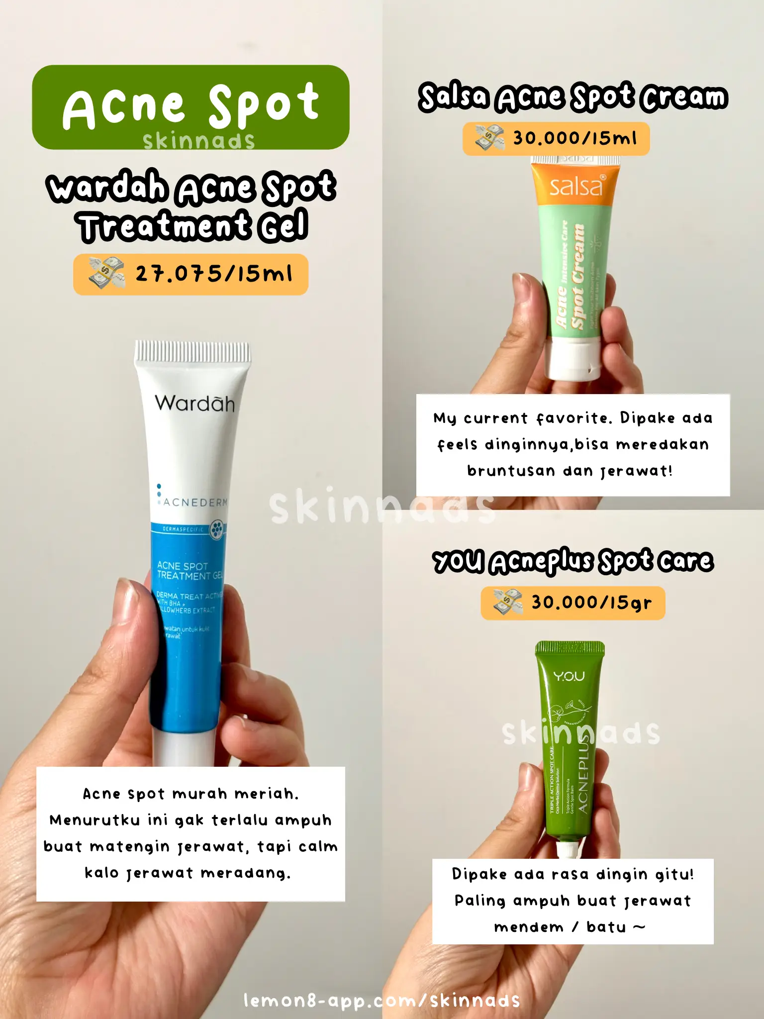 Skincare Di Bawah 50k?! INI REKOMENDASINYA😍 | Galeri Diposting Oleh ...